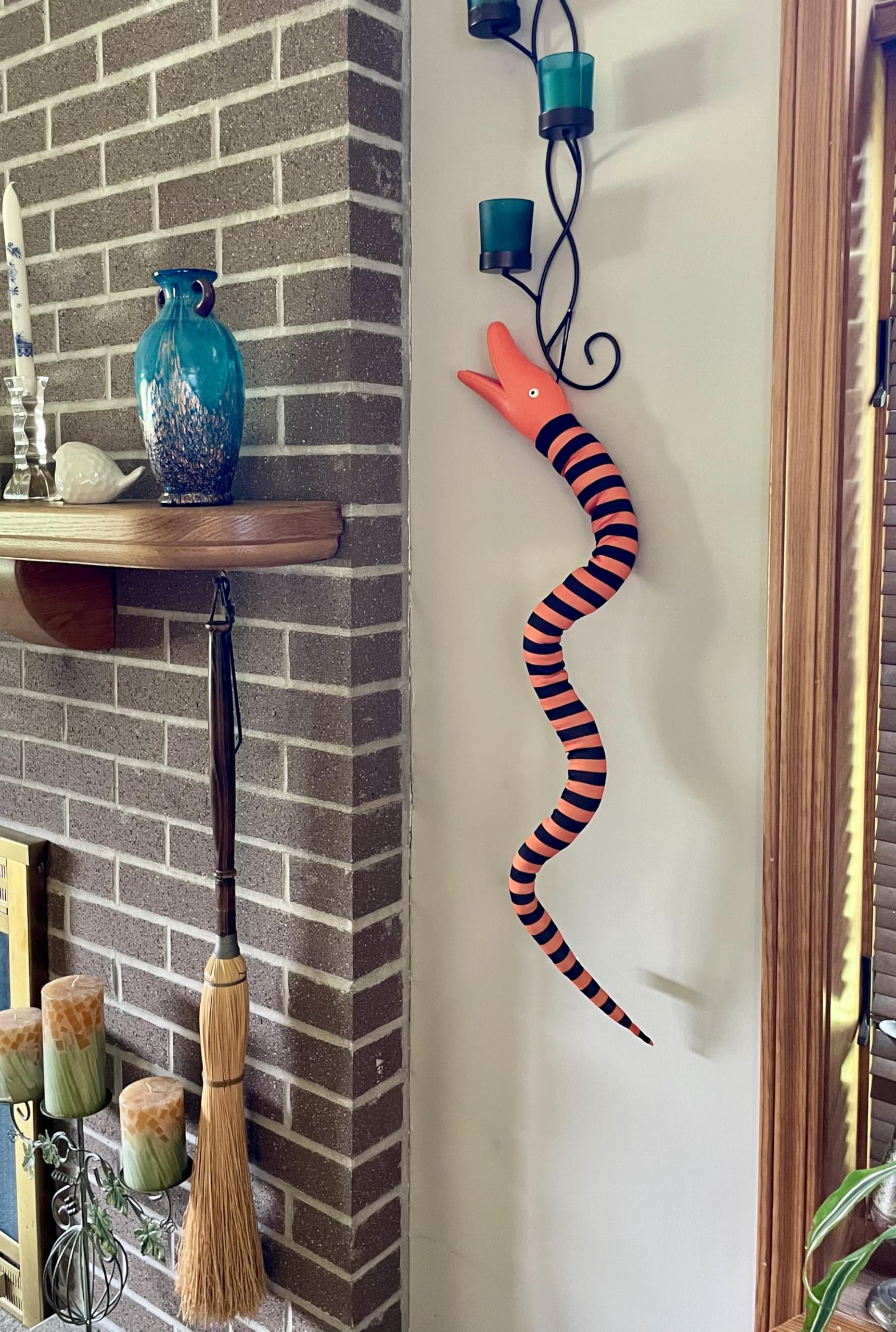 Seasons The Nightmare Before Christmas Medium Snake Poseable Hanging Character Decoration