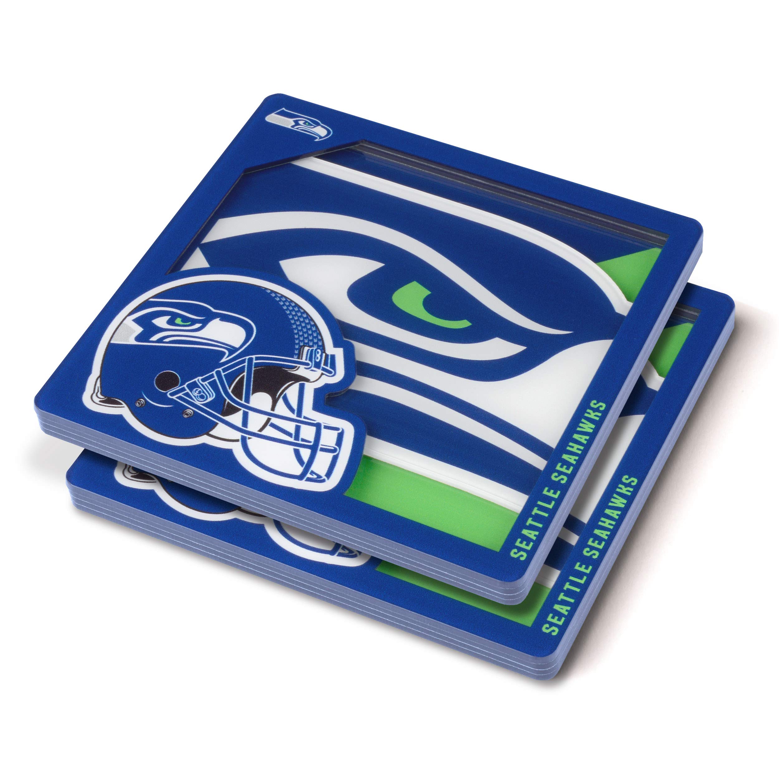 Youthefan Nfl Seattle Seahawks 3D Logo Series Coasters
