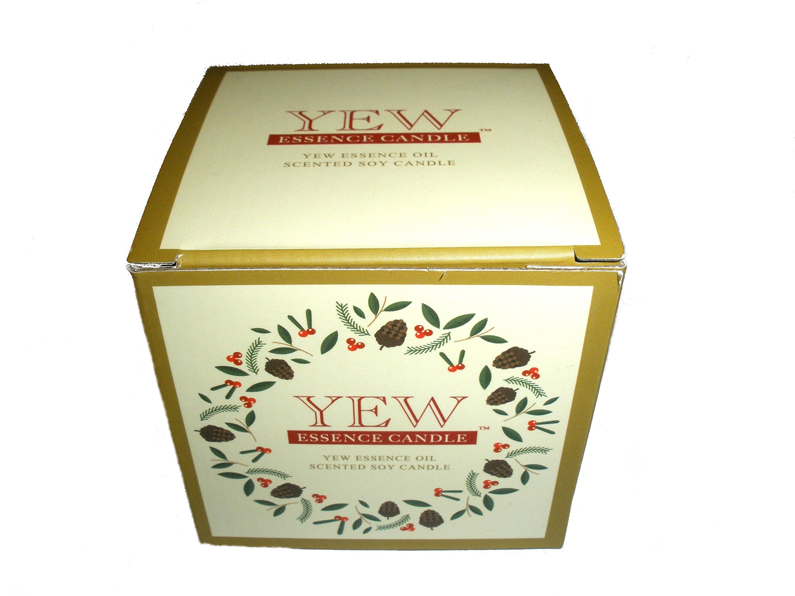 Yew Essence Scented Aromatherapy Candle (1, Small)