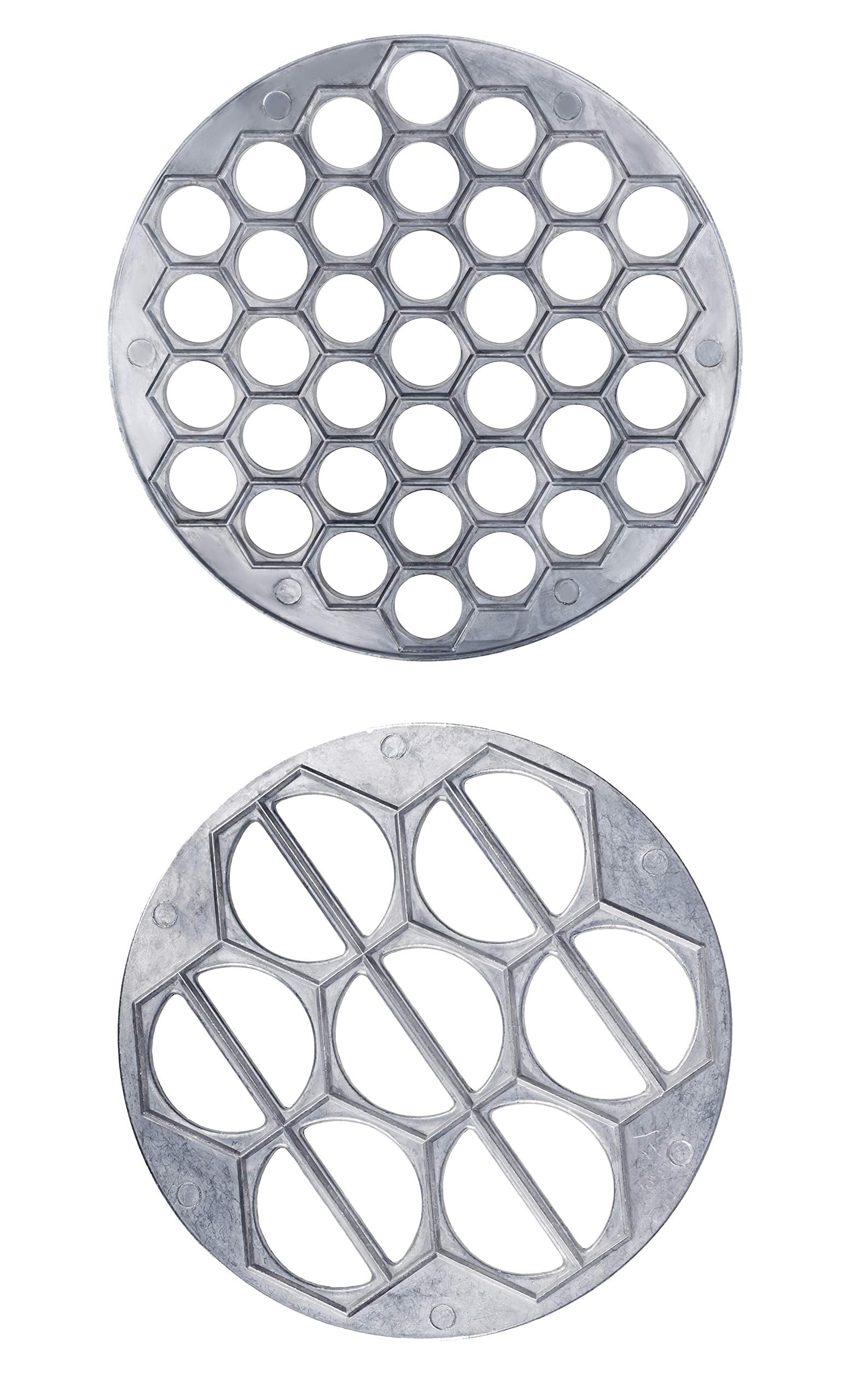 Russian Pelmeni Mold - Metal Dumpling Maker - Perogi Form Hole Ravioli Molds - Pierogi Dumplings Pirogi Press