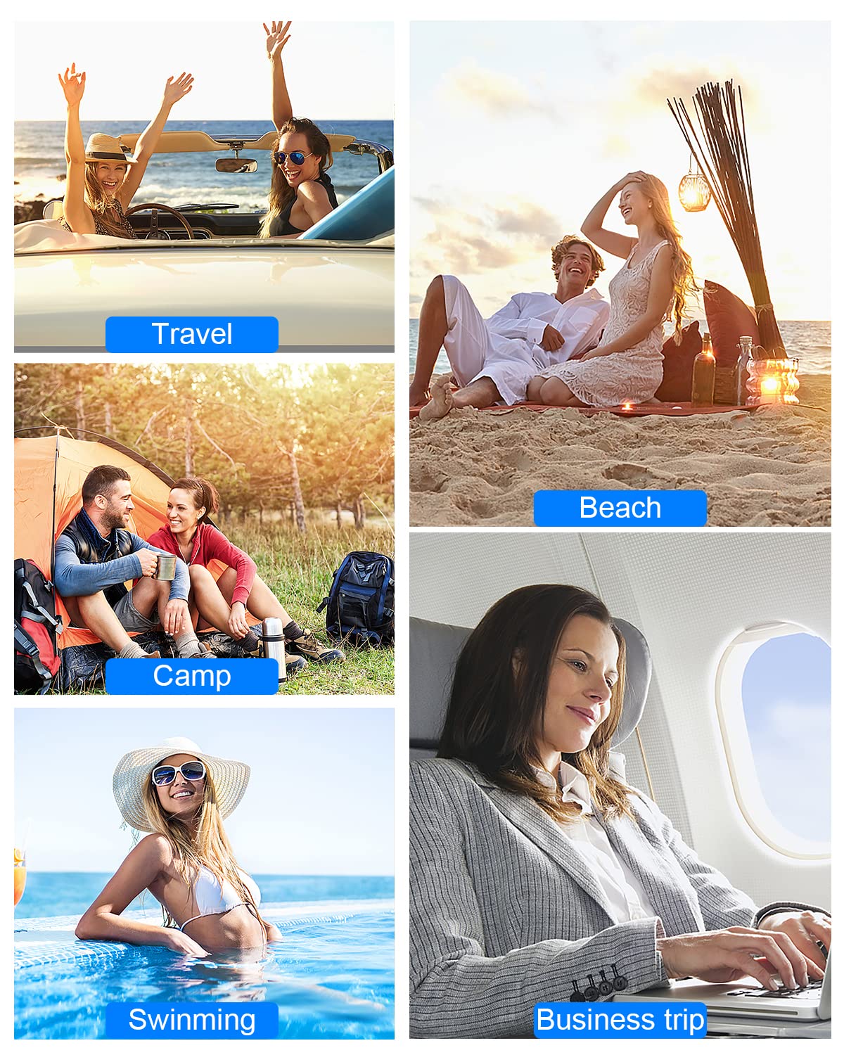 Sequhitku 17 Pack Travel Pouches For Toiletries,Tsa Approved,Travel Size Portable Containers,Stand Up Pouch,Refillable Travel Ac