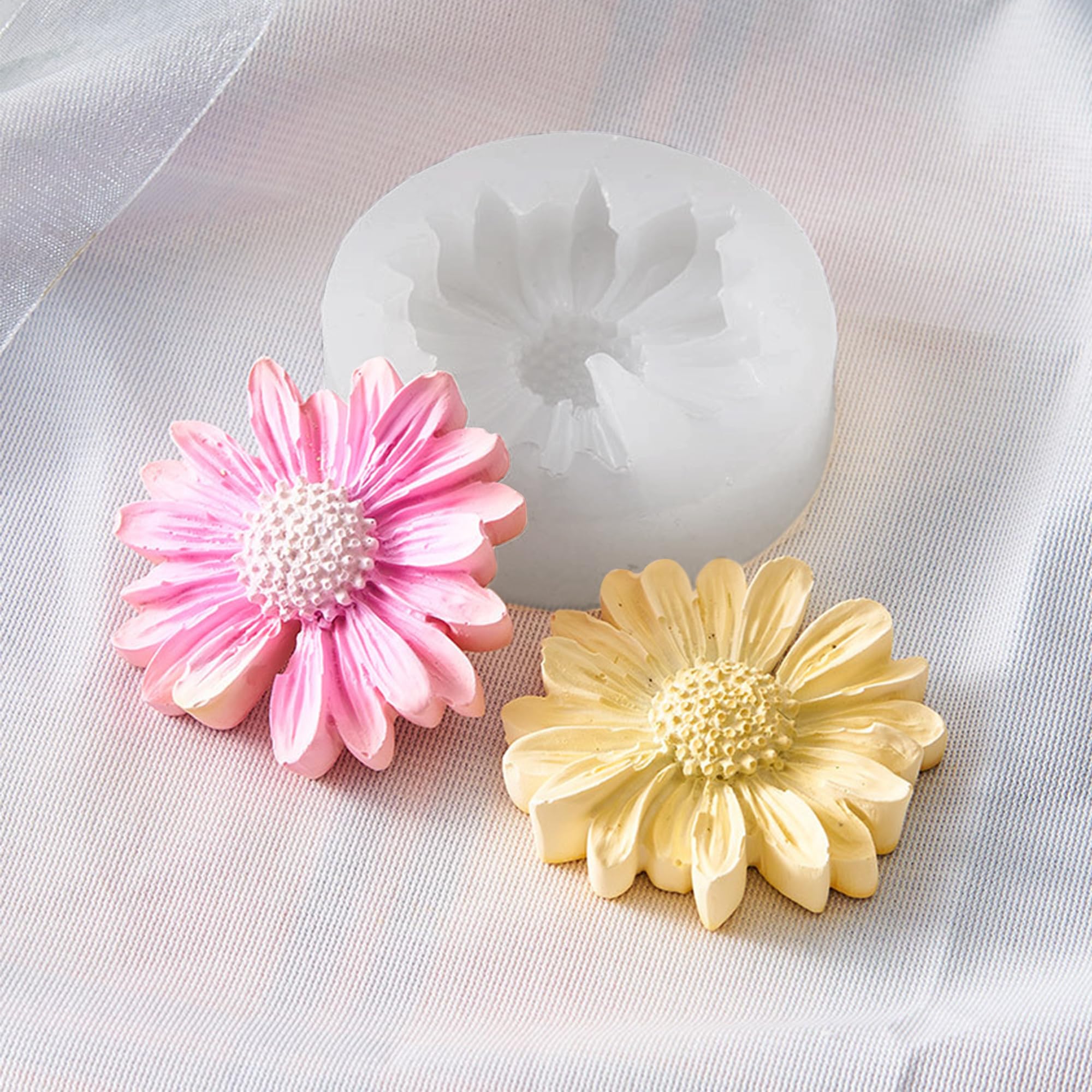 Flower Silicone Molds Daisy Fondant Mold Flower Silicone Fondant Mold Daisy Chrysanthemum Mould Flower Silicone Fondant Molds Fo