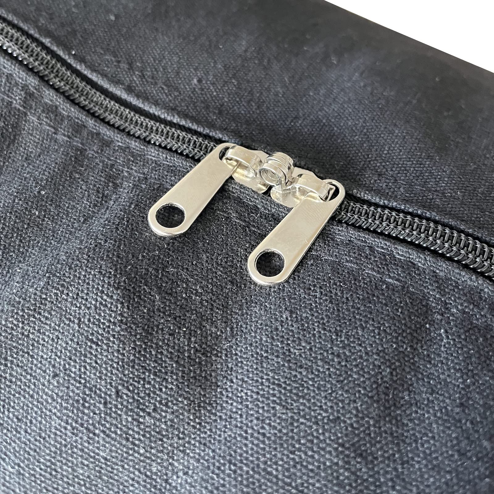 DoYiKe Extra Large Canvas Storage Duffle Bag with Zippers and Handles  Big Foldable Duffle Bag for Travel - 56x27x15Inch