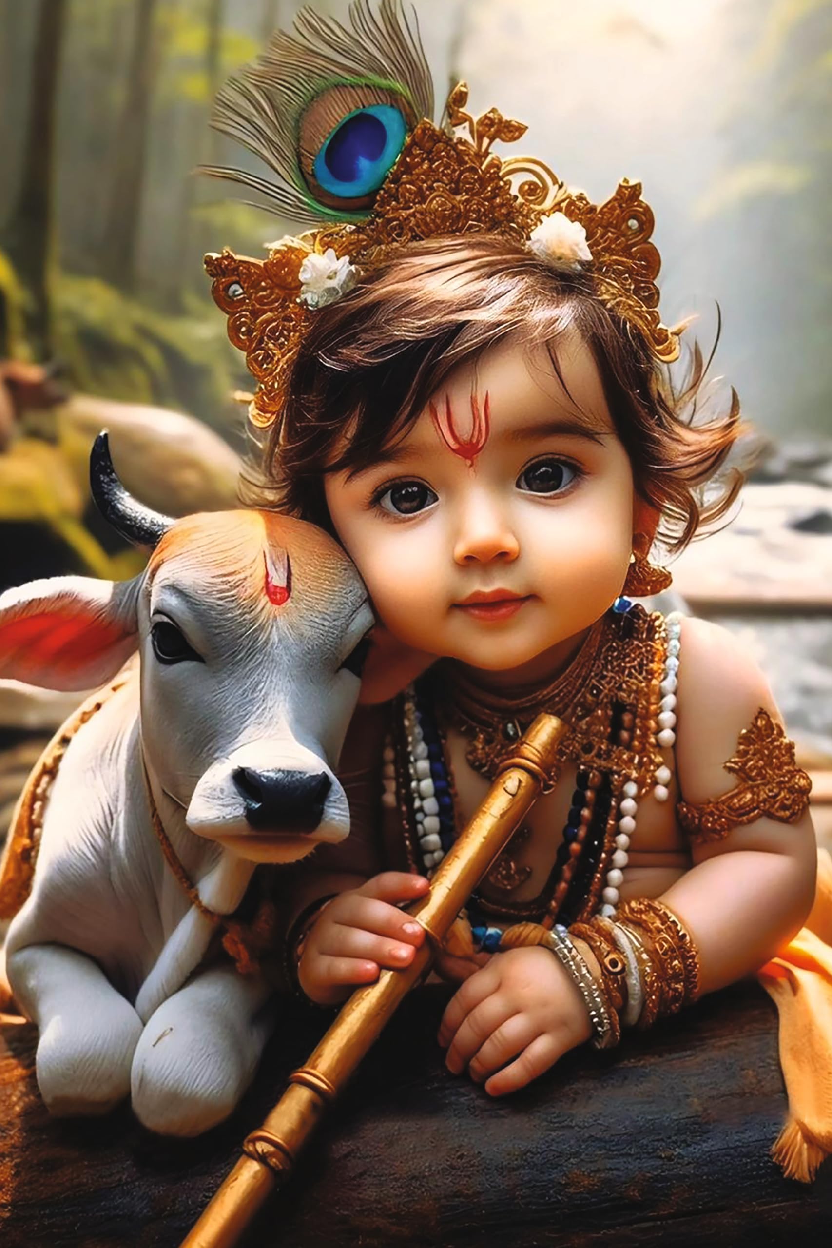 Graphic Word _Religious God Poster Size 12 X 18 Inch (Design 8)