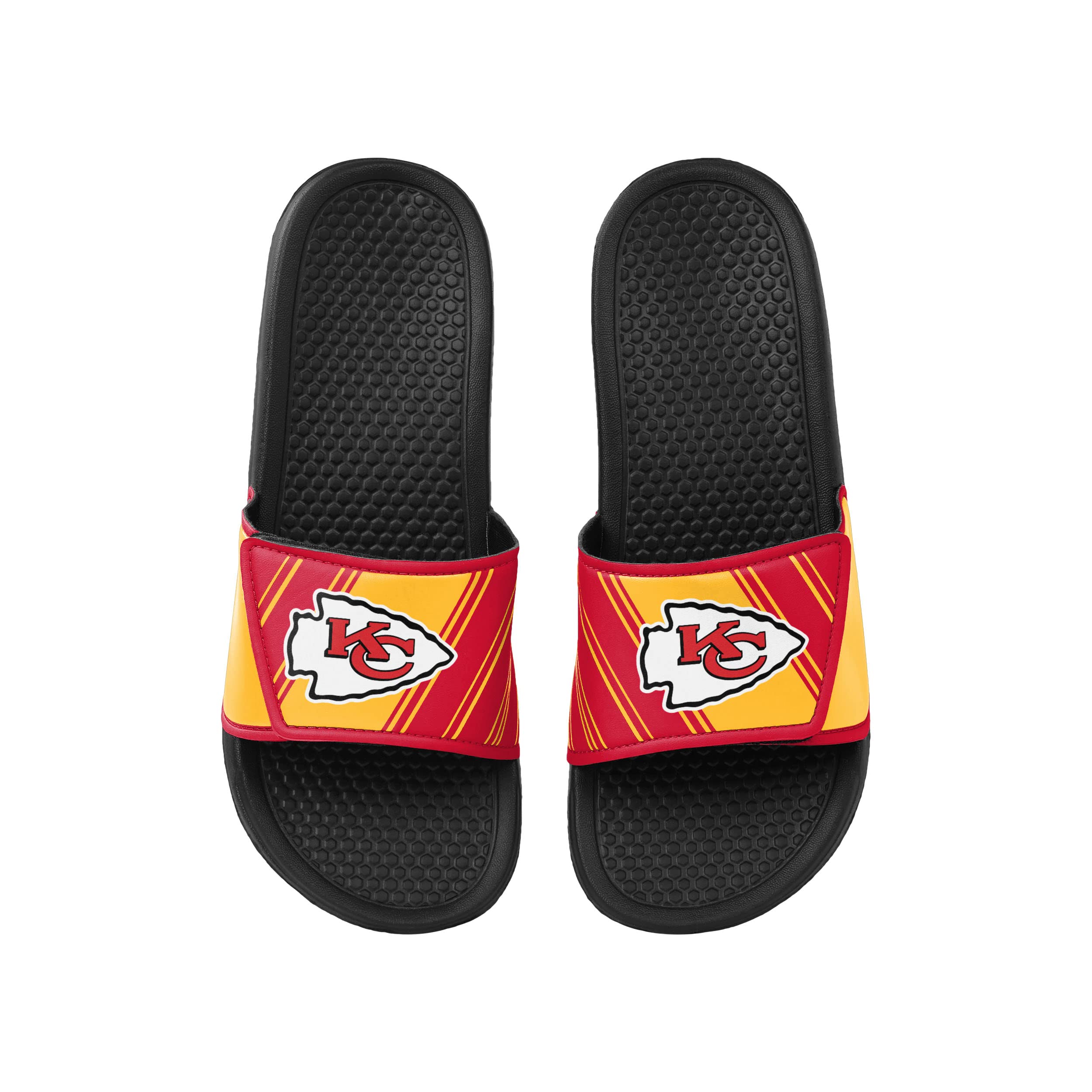 FOCO Kansas City Chiefs Legacy Sport Slide Sandals - XL, Model FFSSNFLGCVC, Color Legacy