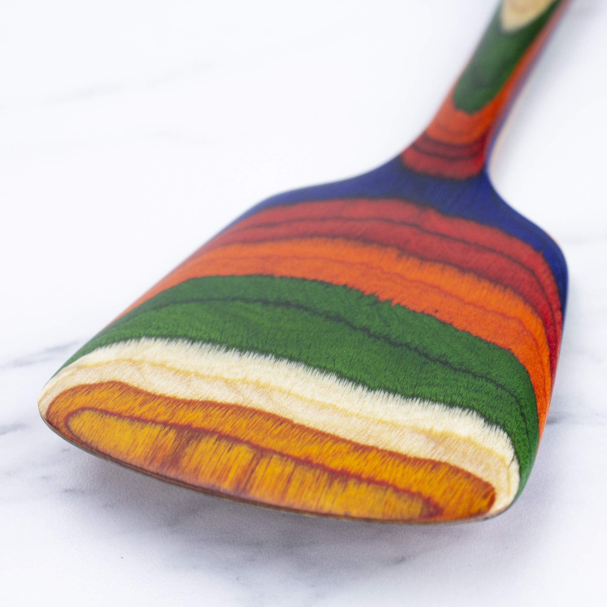 Baltique Marrakesh Collection 12-1/2'' Wooden Spatula  Safe for Nonstick
