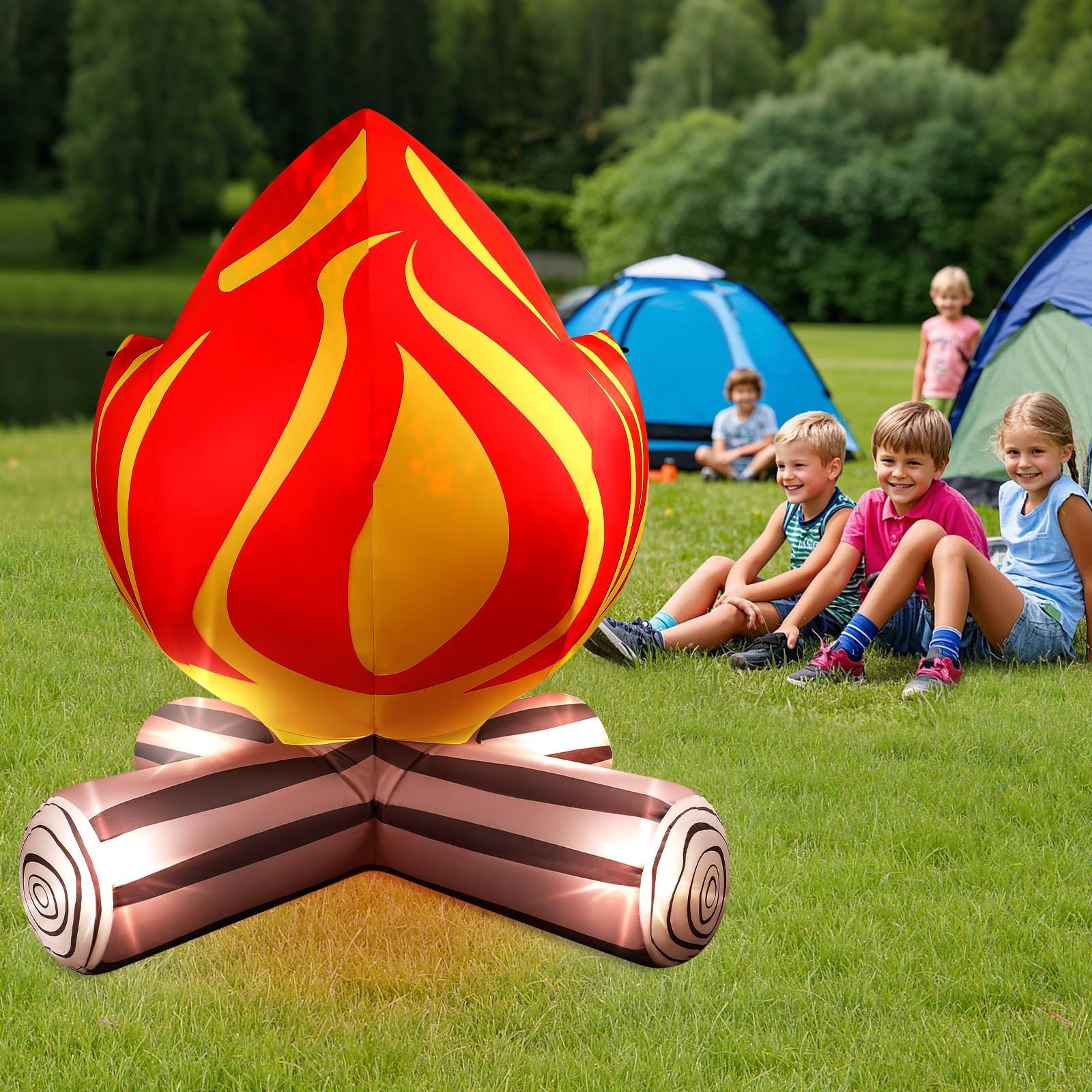Inflatable Campfire Customizable