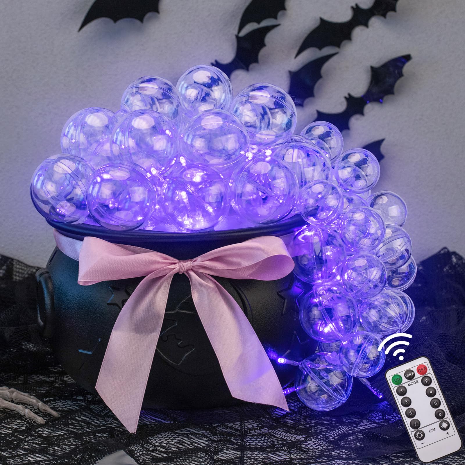 Halloween Decorations Indoor,Black Witches Cauldron,Halloween Party Decorations,Plastic Cauldron Pot,Bubble Witch Cauldron Diy S