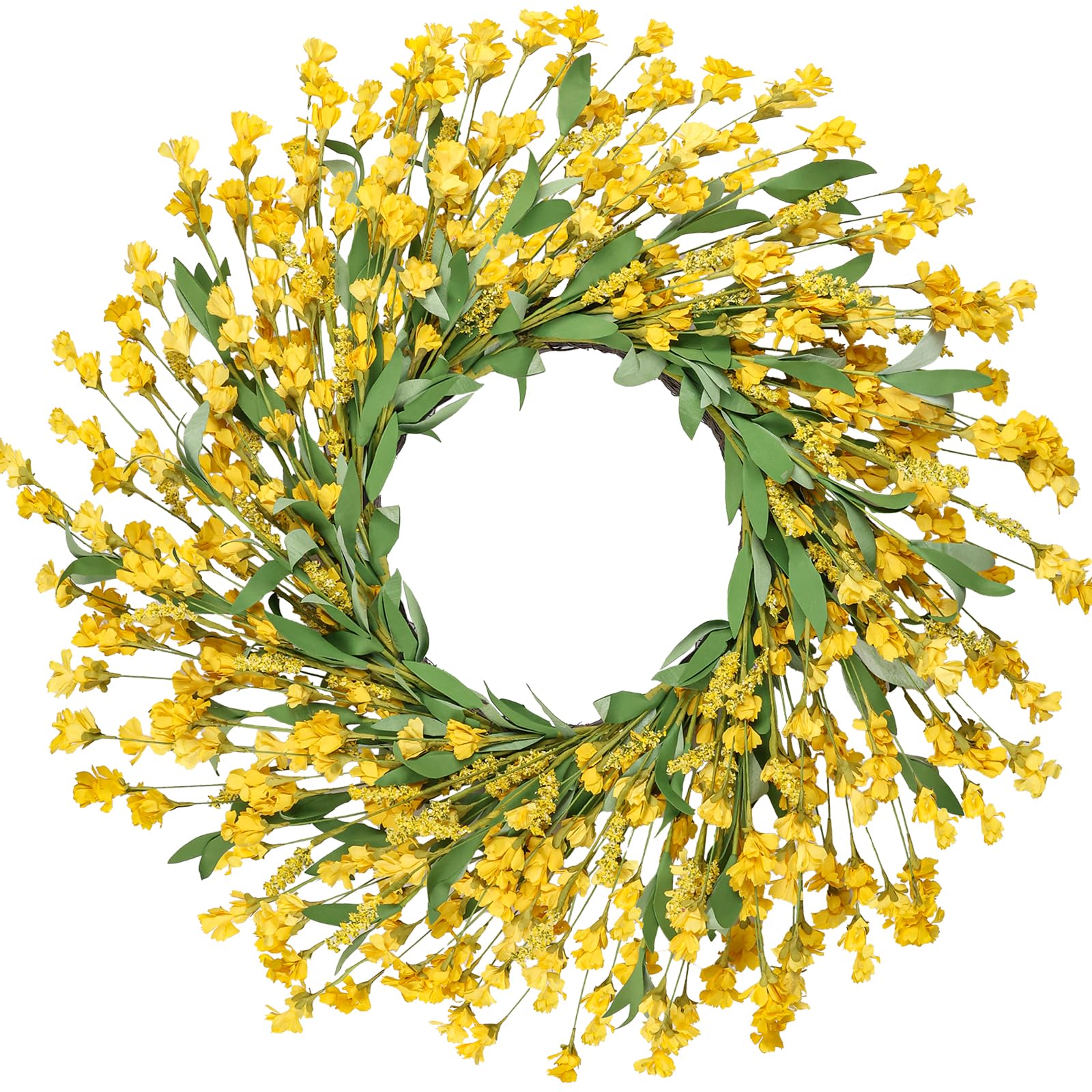 Artgar Front Door Wreath 26 Inch Spring/Summer Wreaths for Front Door, Front Door Wreaths for All Seasons for Indoor Outdoor Hom