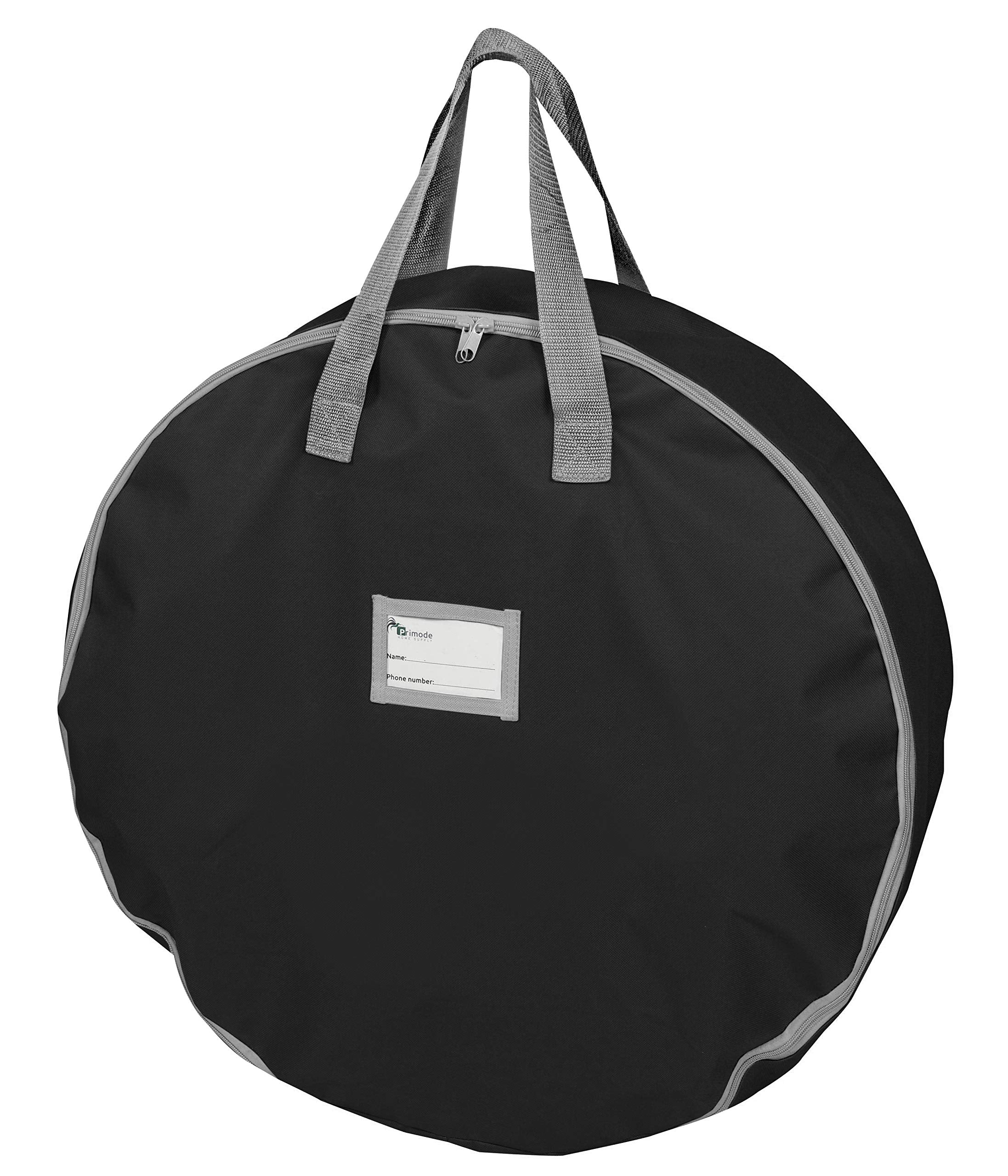 Primode Christmas Wreath Storage Bag 24''- Garland Wreaths Container With Handles - Durable 600D Oxford Polyester Material Holid