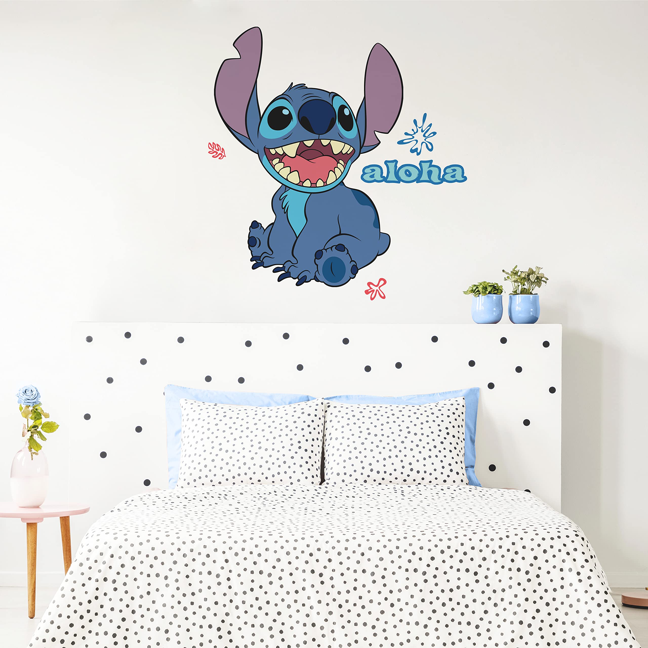 Roommates Disney Stitch Giant Peel & Stick Wall Decals By Roommates, Rmk5110Gm