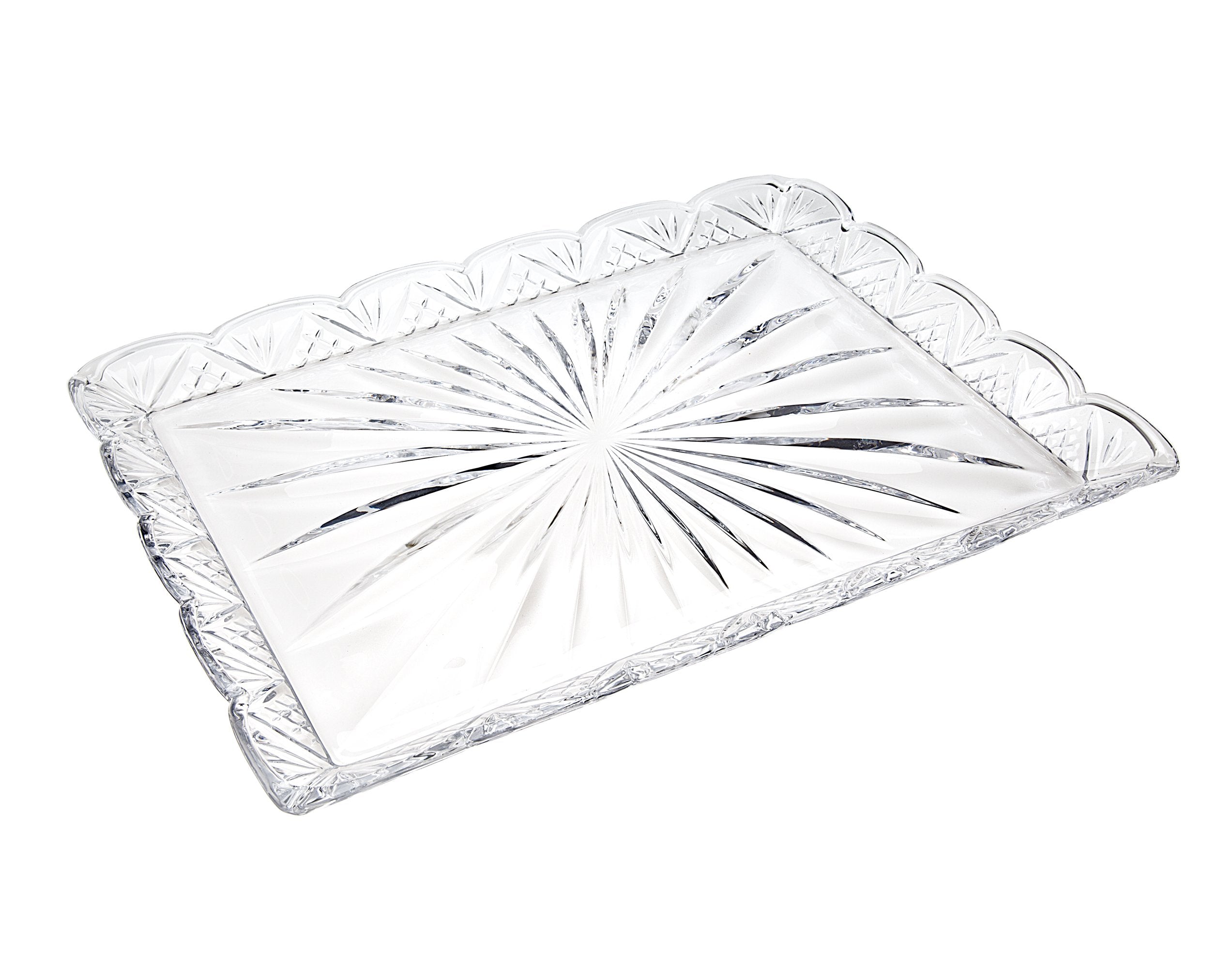 Godinger Guest Towel Tray - Dublin Collection, 12'' X 8''