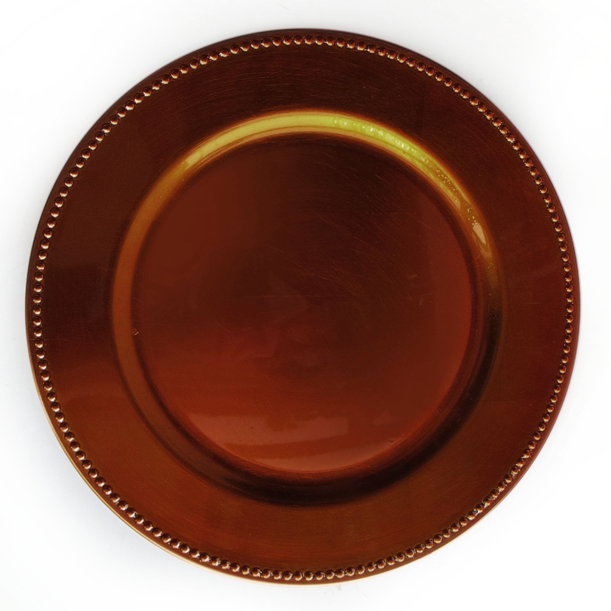 Chargeit By Jay Charge It By Jay Beaded Charger 13    Decorative Melamine Service Plate For Home, Professional Dining, Perfect F