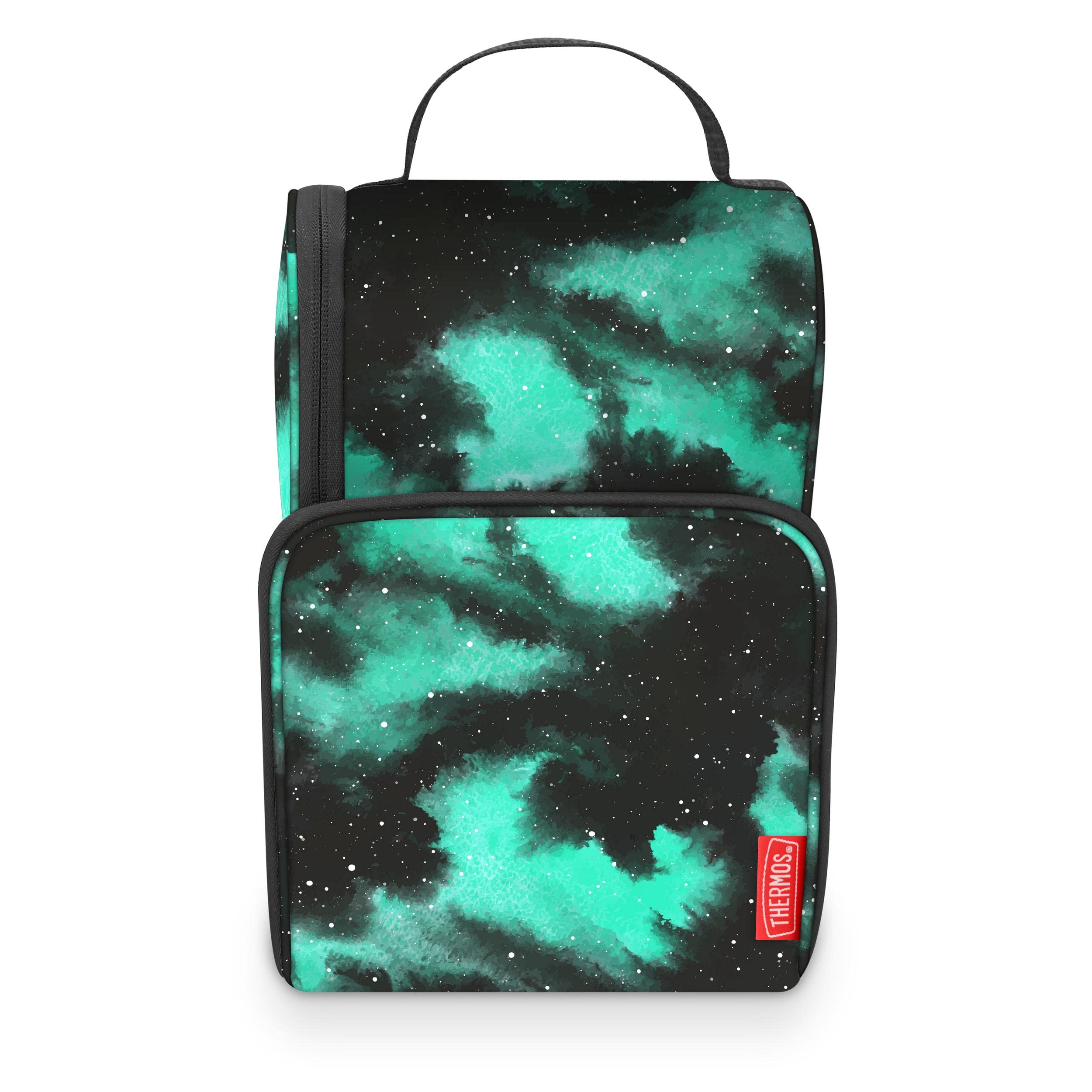 Thermos Tween Non- Licensed Dual Lunch Kit, Galaxy Green