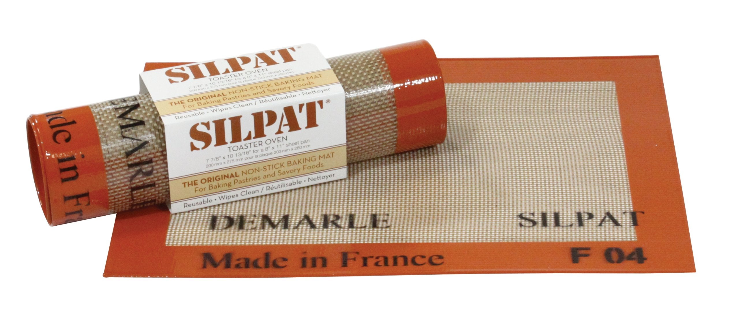 Silpat Toaster Oven 7 7/8'' X 10 13/16'' For A 8'' X 11'' Sheet Pan