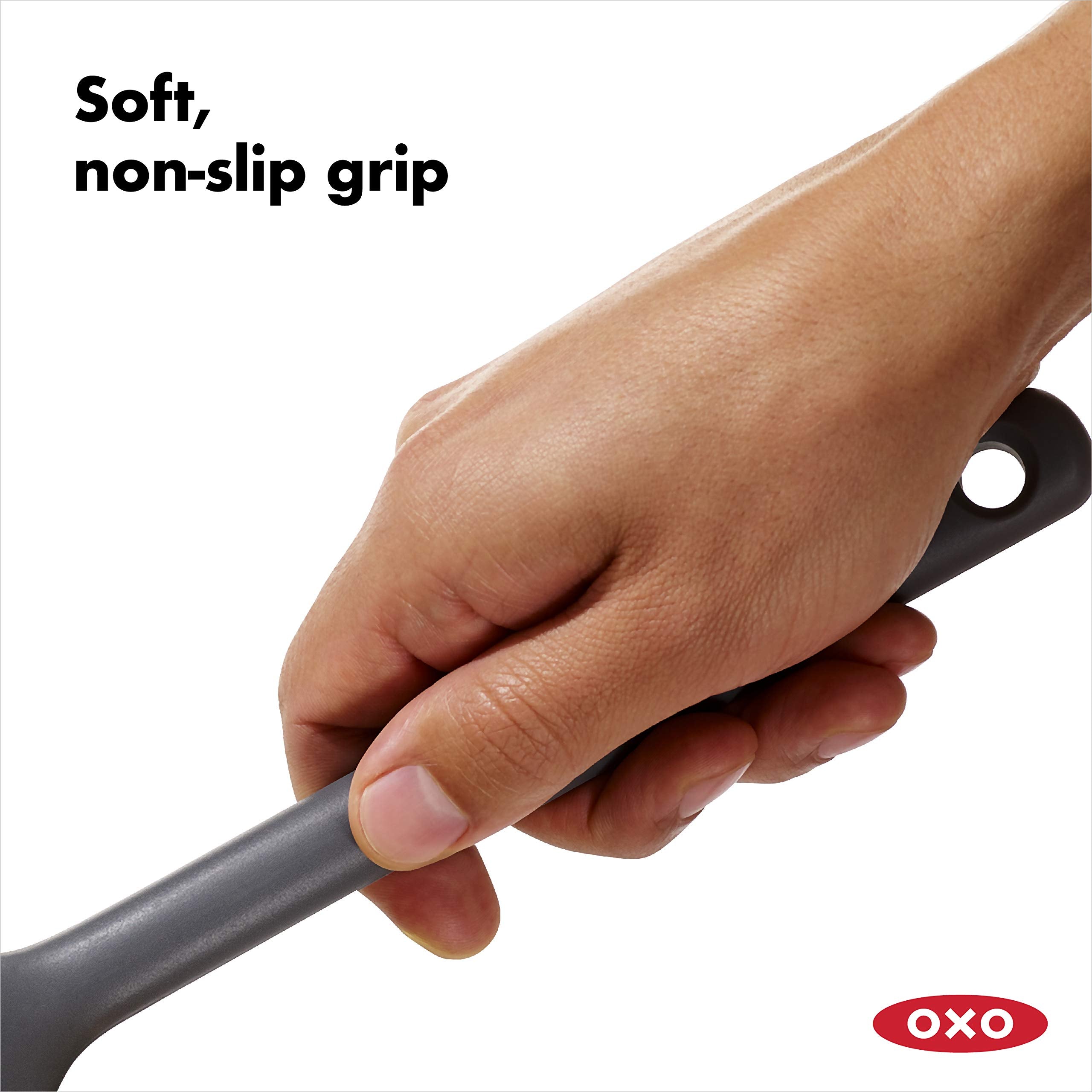 Oxo Good Grips Silicone Everyday Flexible Turner, Peppercorn