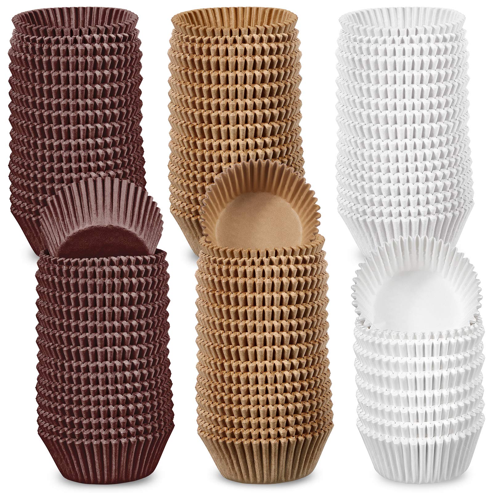 Zonon 1000 Pieces Cupcake Liners For Baking Liners Paper Cupcake Wrappers Bulk Cup Cake Cases Muffin Baking Paper Cups For Candy