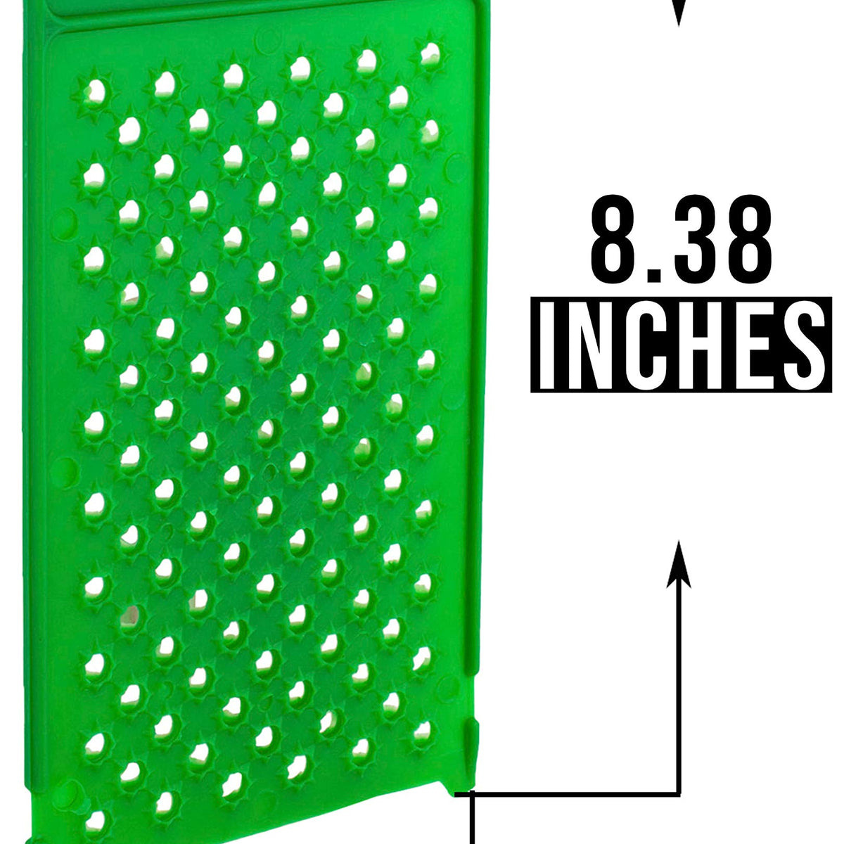 Flat All Plastic Cheese Grater - Ergonomic Hand Grater - Professional ...