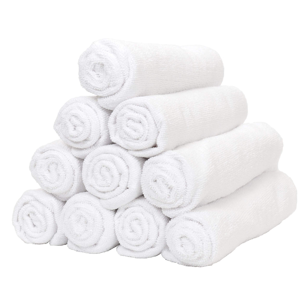 Arkwright Microfiber Gym Towel - (Pack Of 12) Soft Lightweight Quick Dry Hotel Quality Hand Towels, 300 Gsm, Sweat Absorbent, Pe