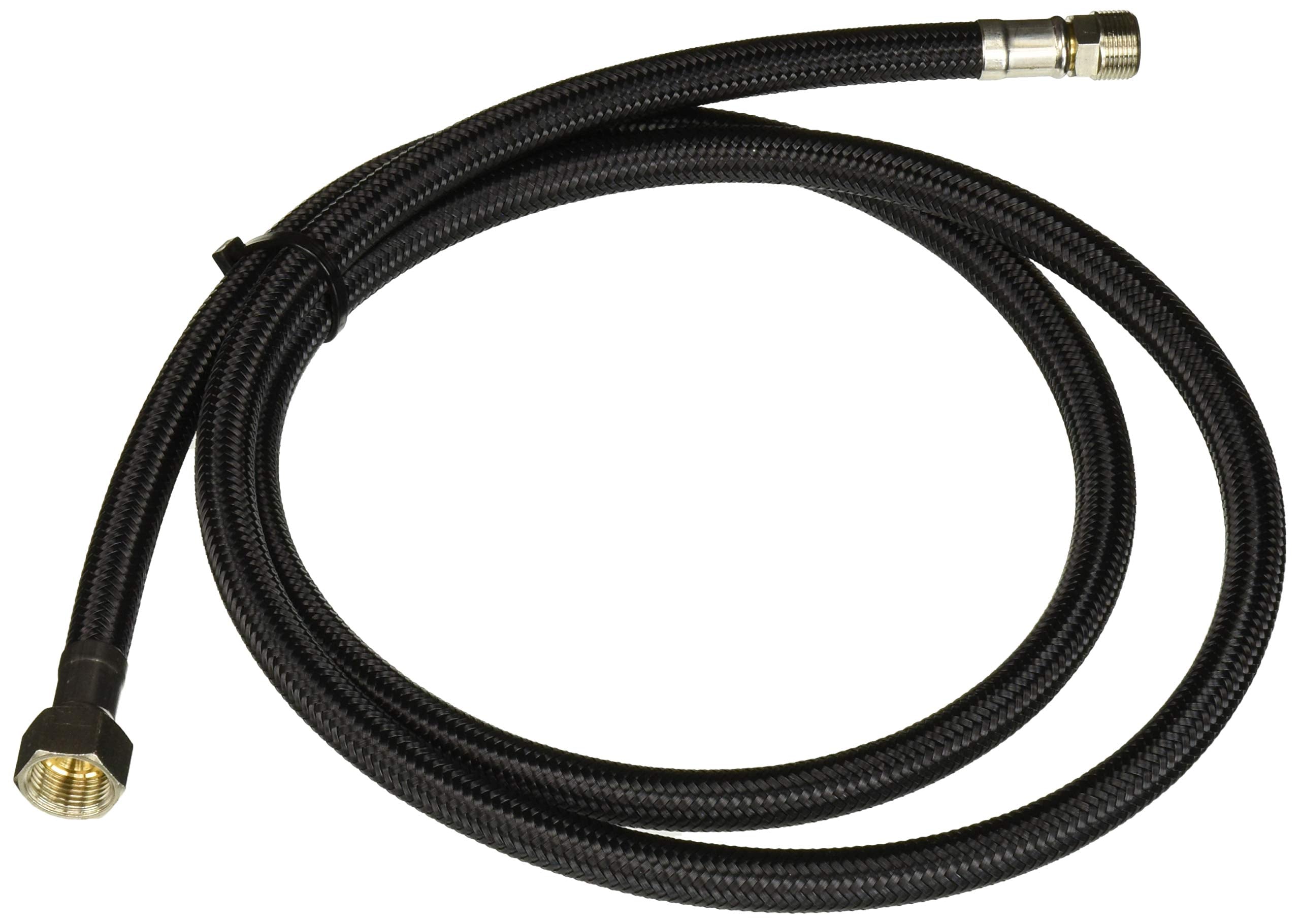 Rohl C7092 Italian Kitchen Nylon Braided Black Hose for A3606 and A3608 Sidespray Faucet