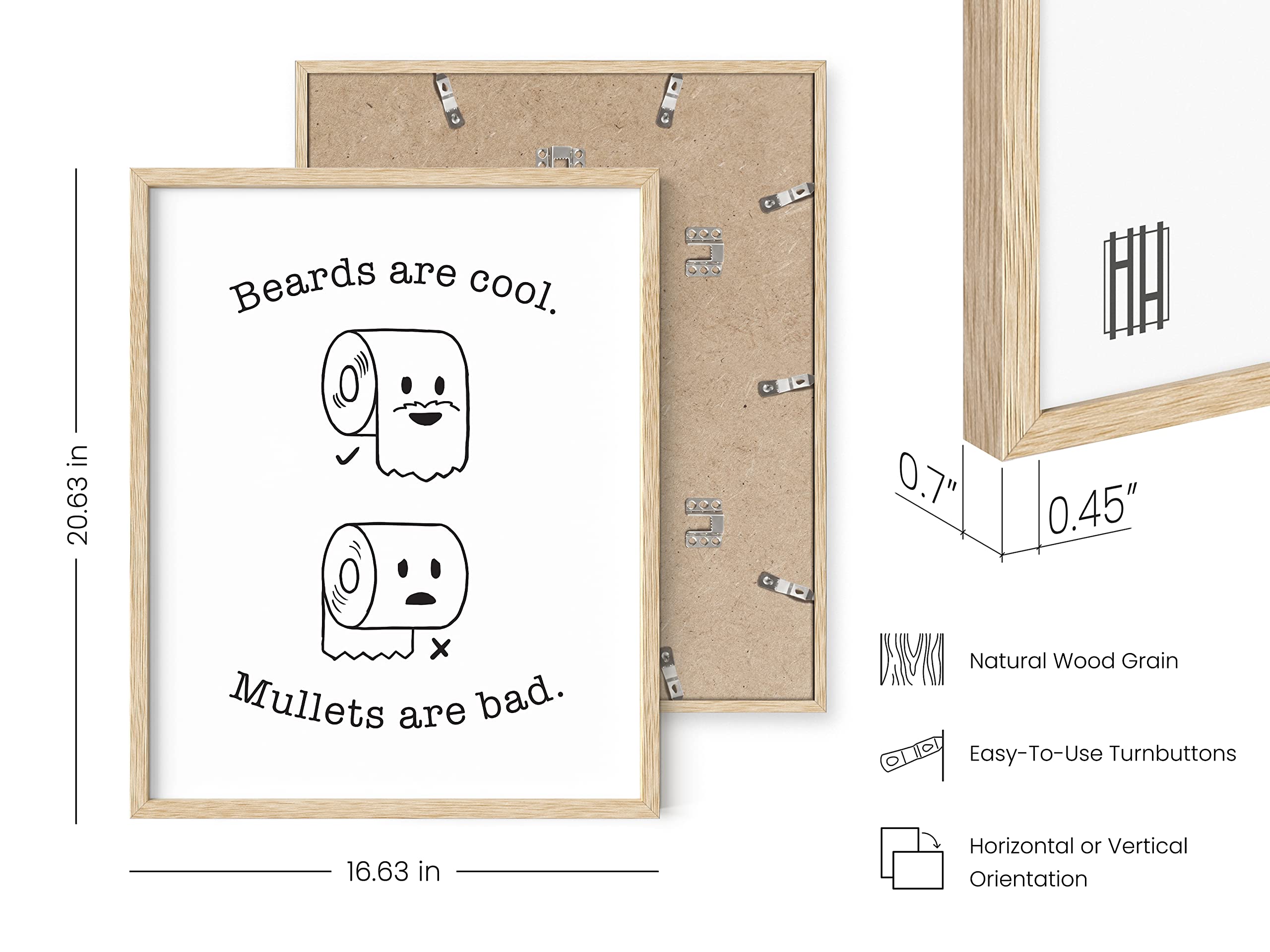 Haus And Hues Funny Bathroom Decor & Bathroom Prints - Funny Bathroom Signs & Funny Wall Decor, Bathroom Humor Wall Decor, Fun B