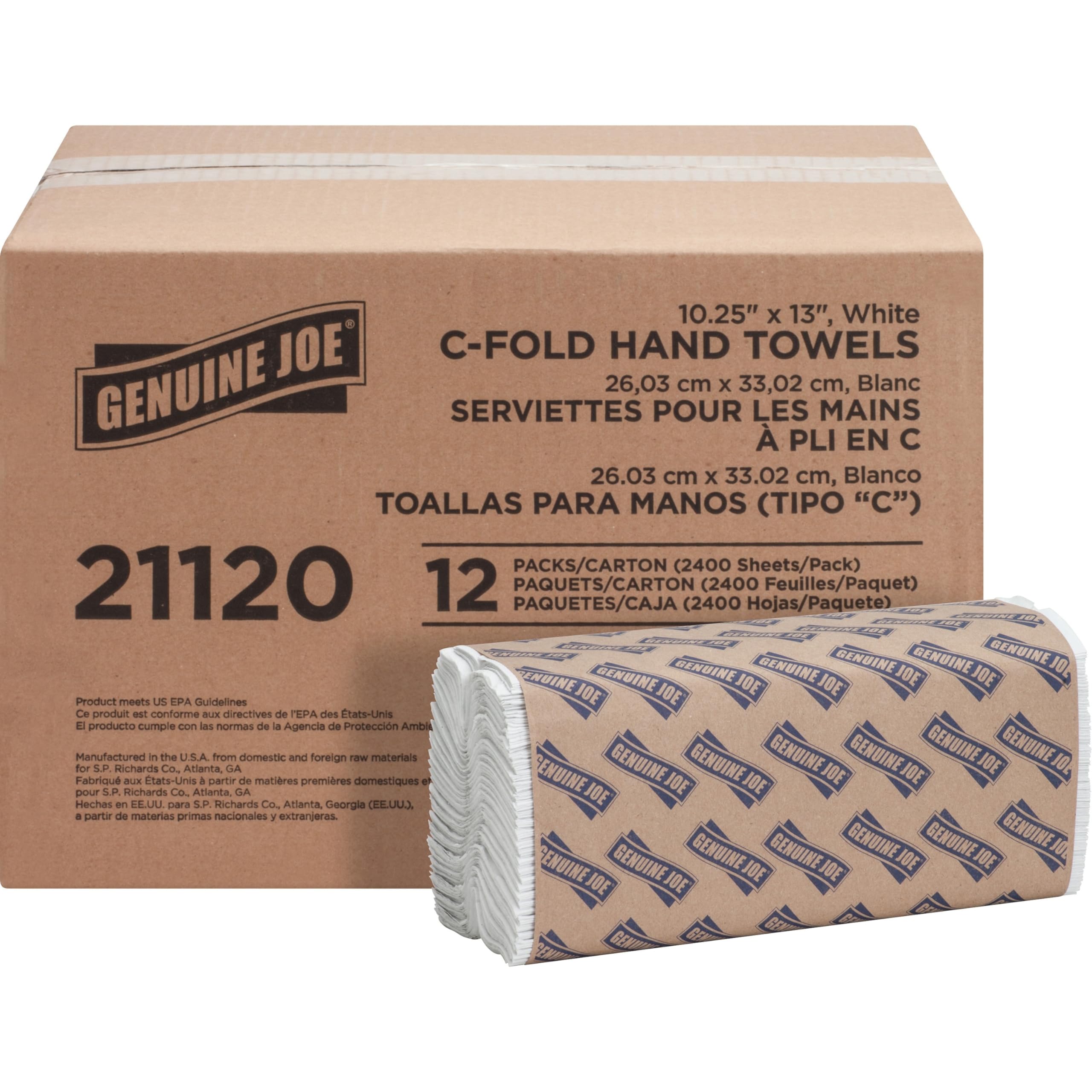 Genuine Joe CFold Paper Towels