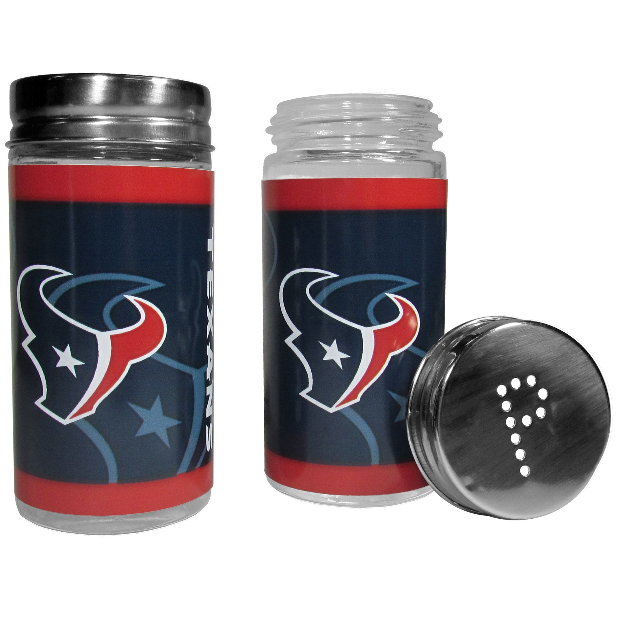Siskiyou Siskiyou Nfl Houston Texans Salt & Pepper Shakers, Blue, One Size