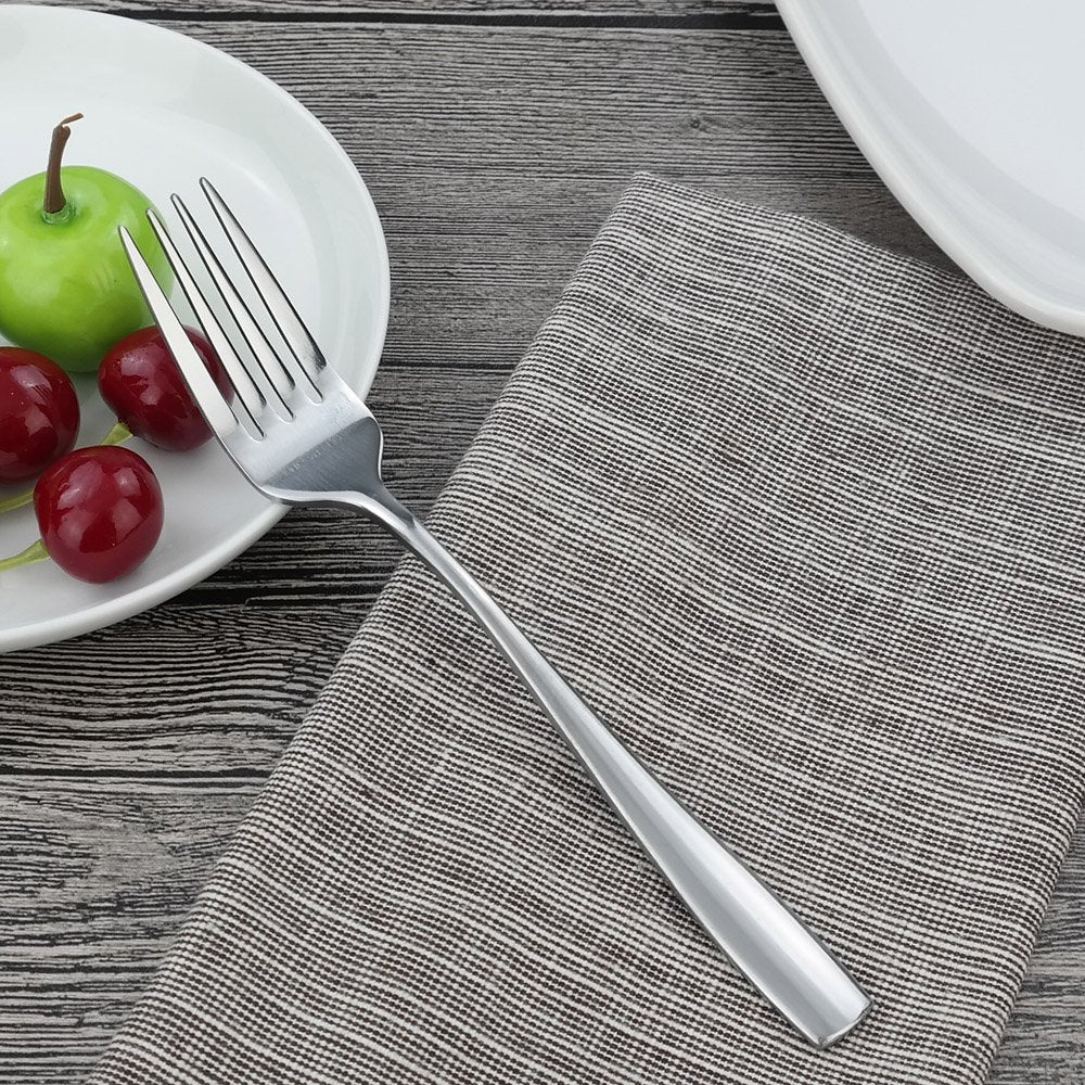 Hommp 16-Piece Stainless Steel Salad Forks, Dessert Forks