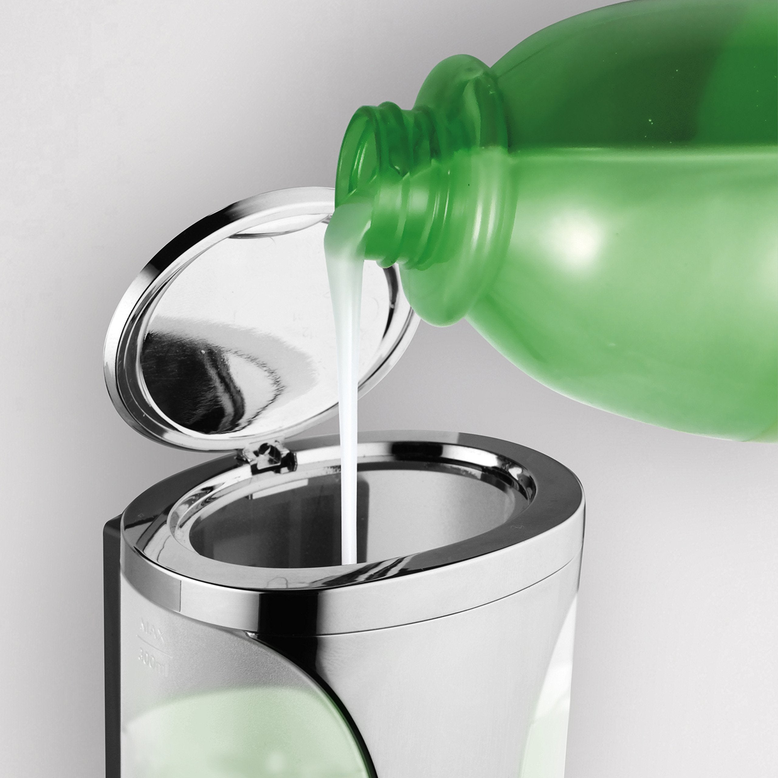 Hotelspa Curves Luxury Soap/Shampoo/Lotion Modular-Design Shower Dispenser System (Pack Of 3)