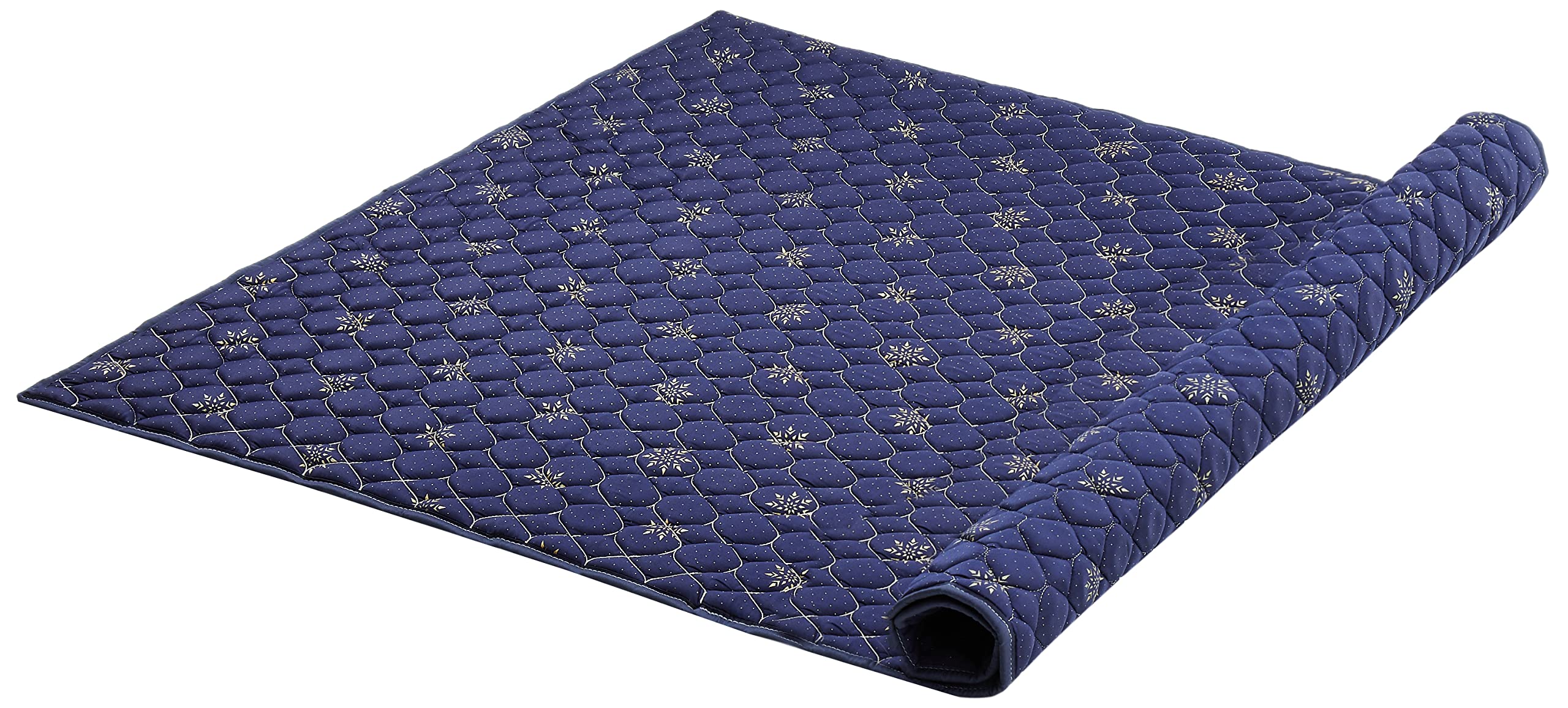 Amazon Brand - Solimo Granduc 1-Inch Soft Single Size Mattress In Navy Blue (72X36X1, Pu Foam)