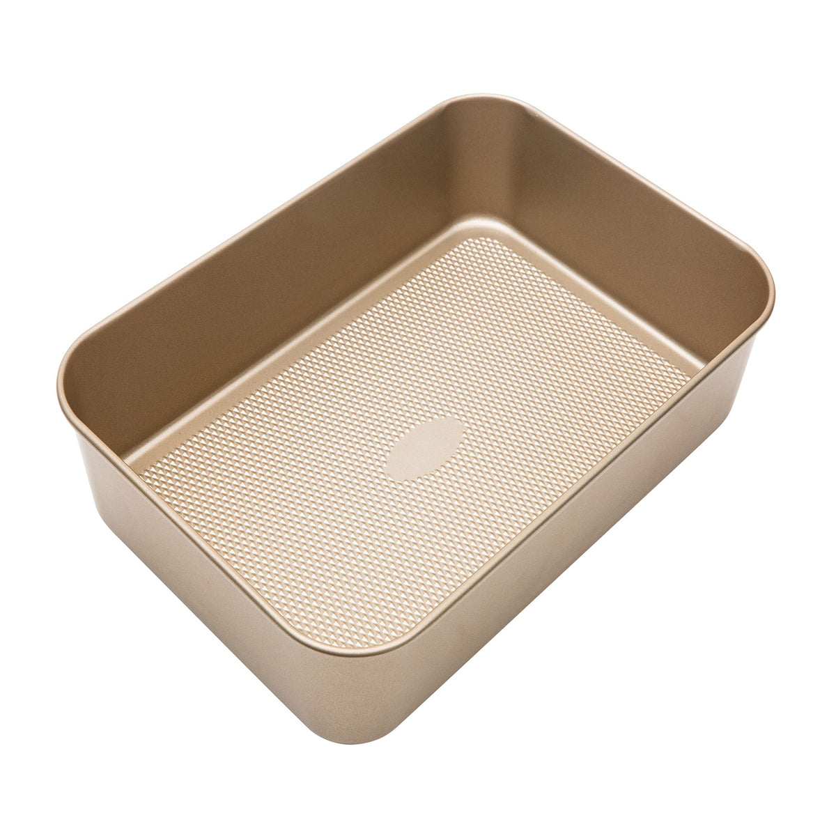 Kitchen Details Pro Series Deep Roasting Pan | Nonstick | Textured Diamond Base | Creates Even Heating | Safe Up To 500 Degrees