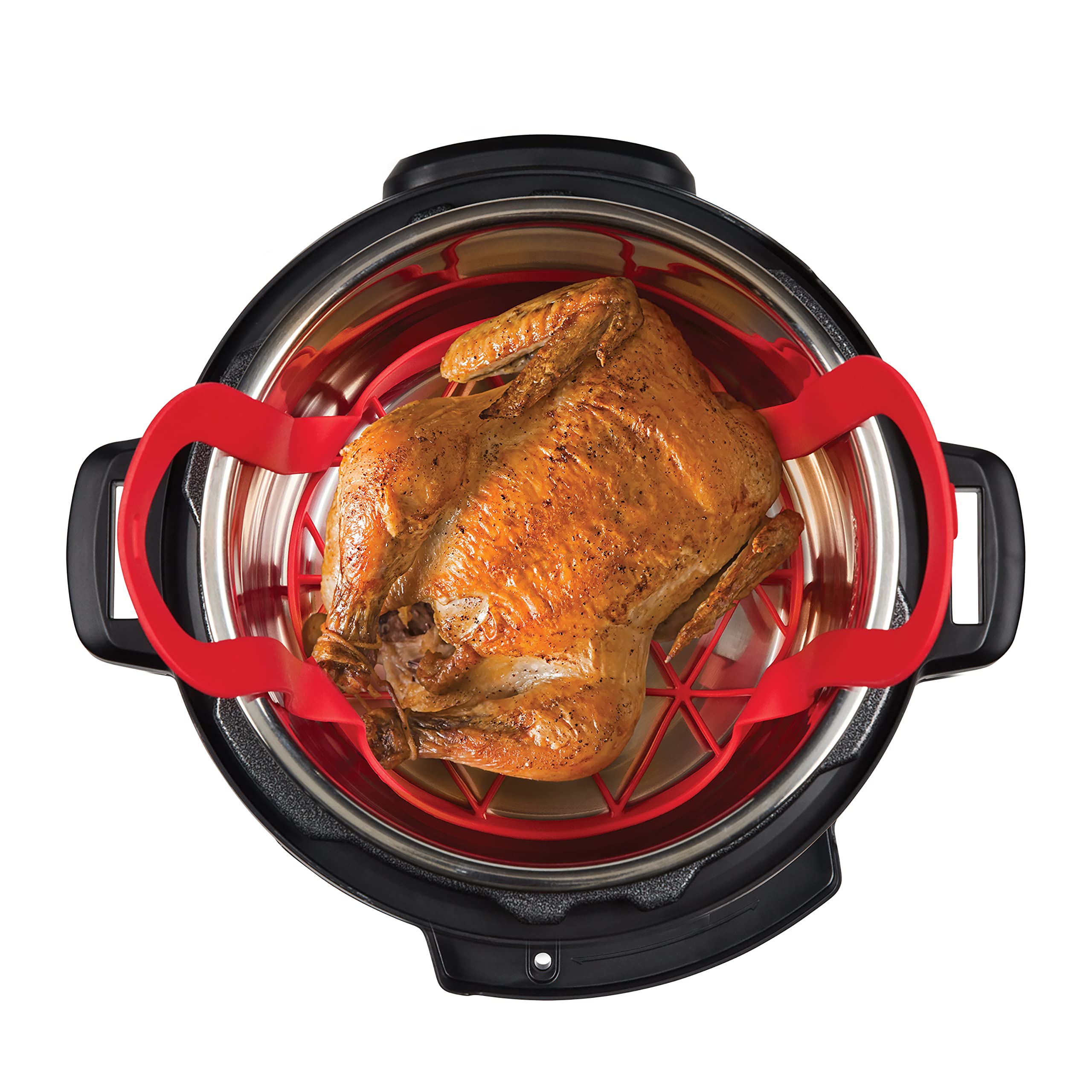 Instant Pot Official Bakeware Sling  Compatible with 6-quart and 8-quart cookers  Red