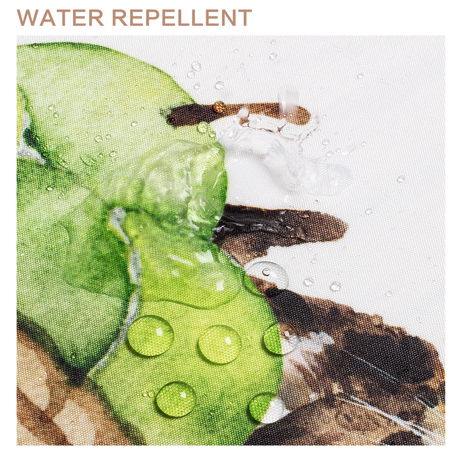 Hanging Potted Plants Cat Shower Curtain, Bracket Plant Kitty Shower Curtain For Bathroom With 12 Hooks, Polyester Fabric Waterp