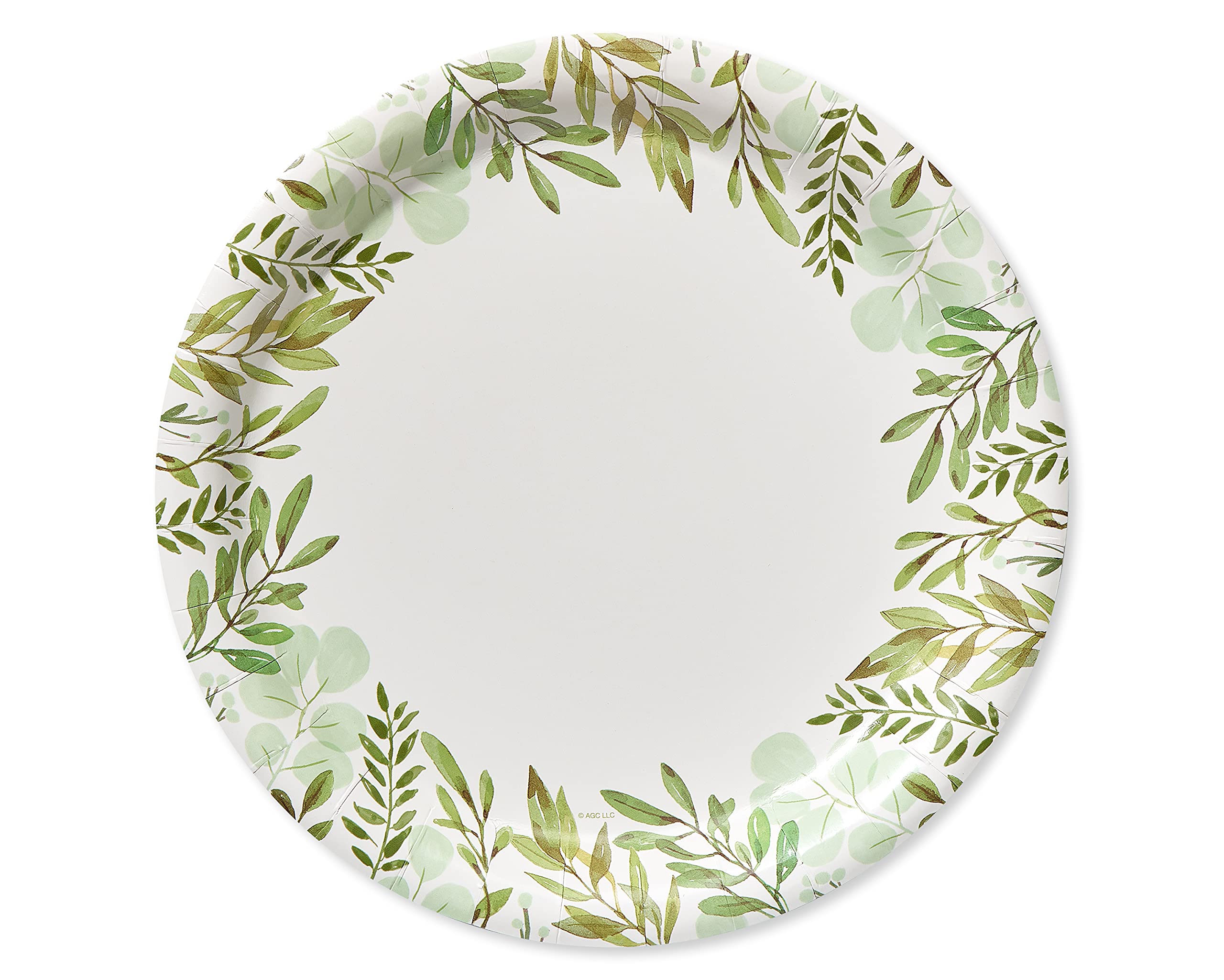 American Greetings Wedding Or Bridal Shower Party Supplies, Dinner Plates (36-Count)