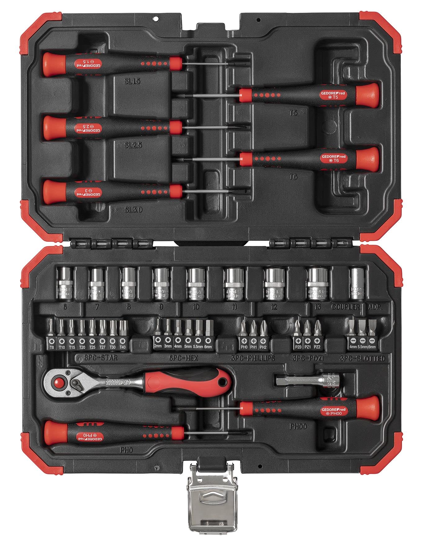 GEDORE 3304900 Red R49002042 Advent Calendar 2022, 42 Pieces, Advent Calendar for Men, Men, Gift, Tool Advent Calendar 2022