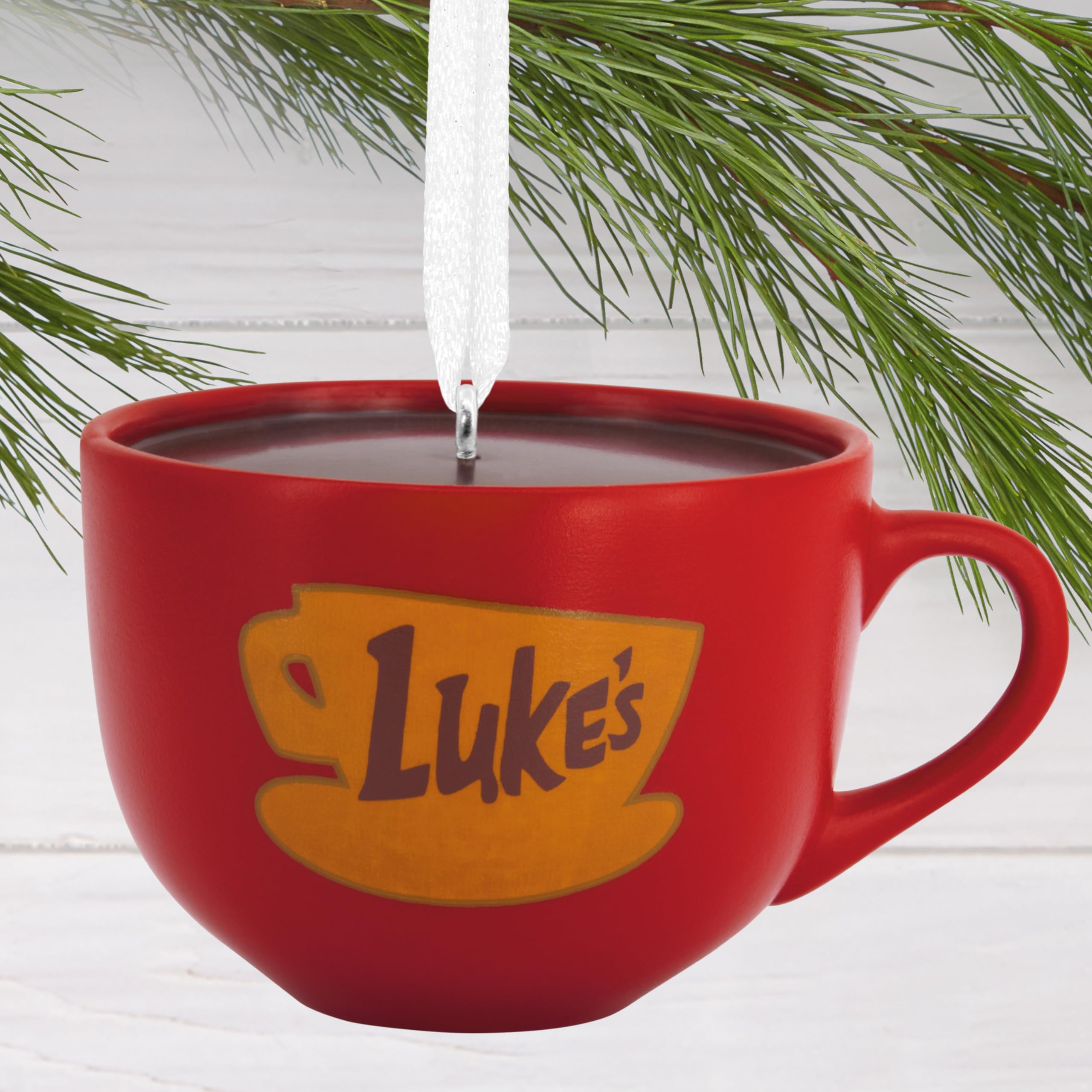 Hallmark Gilmore Girls Luke s Coffee Mug Christmas Ornament
