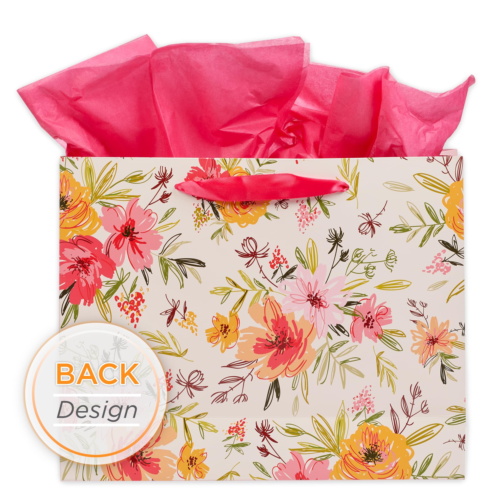 Christian Art Gifts Three Piece Landscape Gift Bag Wcard  Tissue Paper Set For Mothers - Best Mom Ever  The Lord Delights In You
