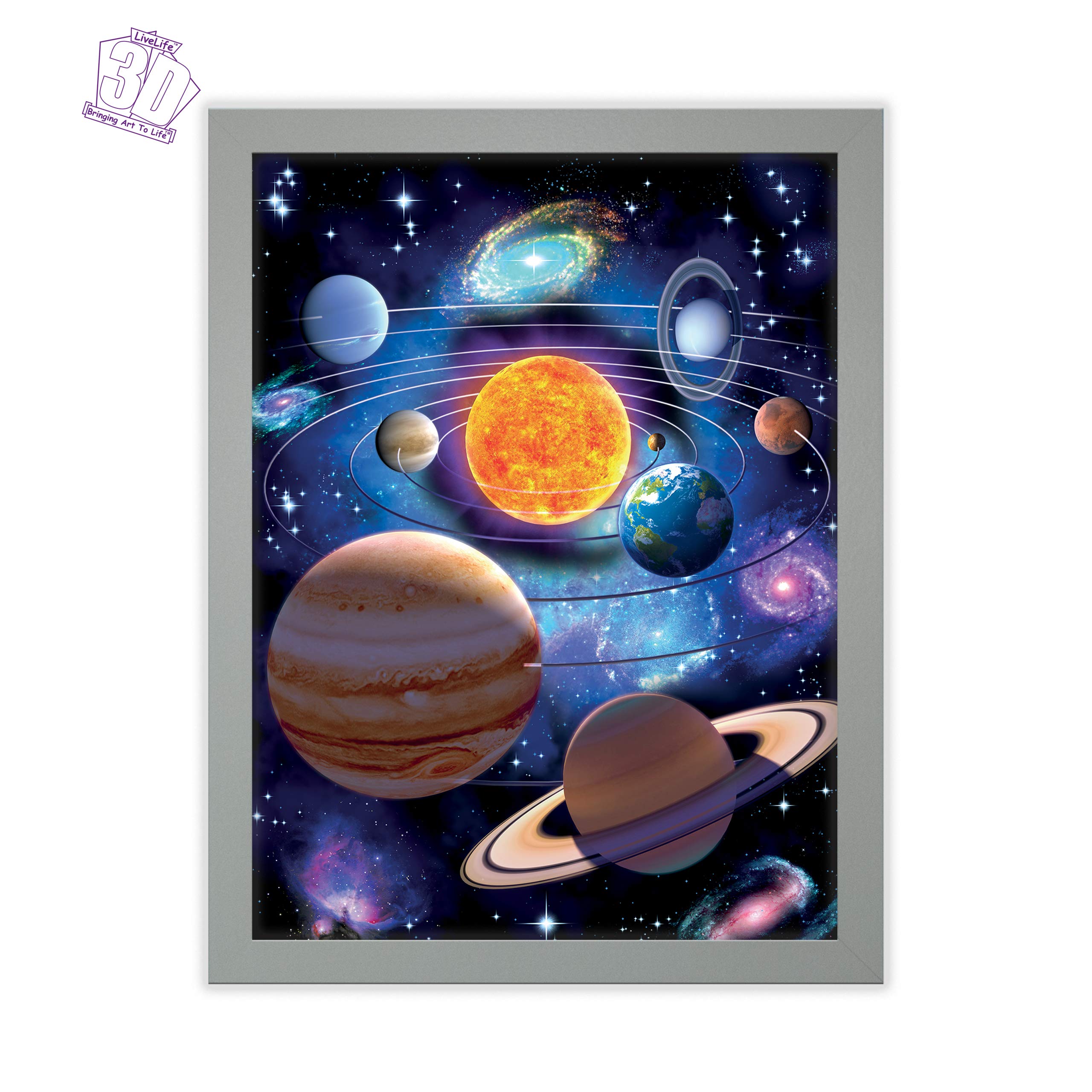 3D Livelife You Are Here De Deluxebase Lenticular Wall Poster Space 3D Poster No Frame Perfect Wall Decoration Original Artwork