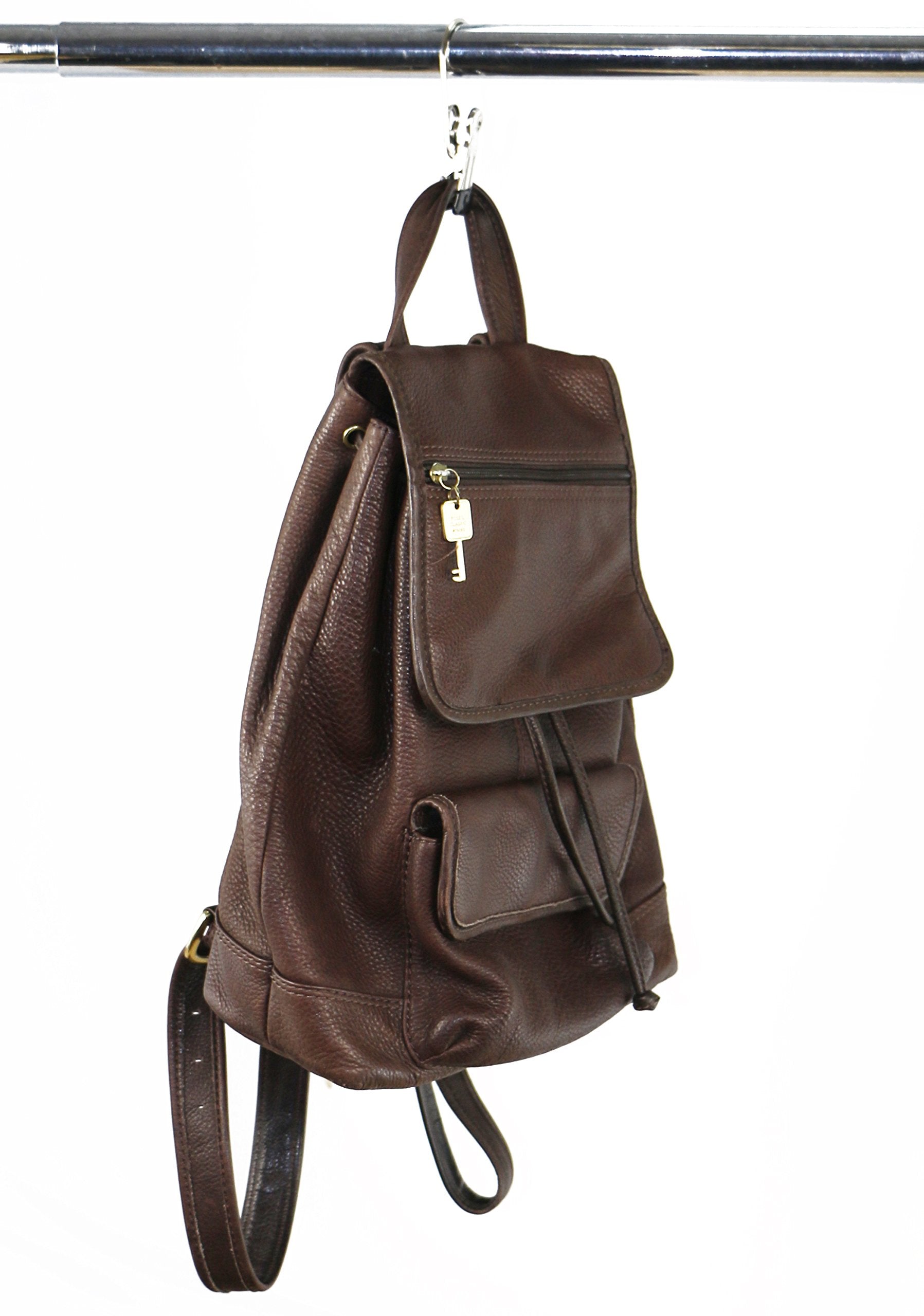 Mawa By Reston Lloyd Accessory Portable Non-Slip Semi Round Single Hook Hanging Clothes Pins/Clips For Laundry Or Travel, Style