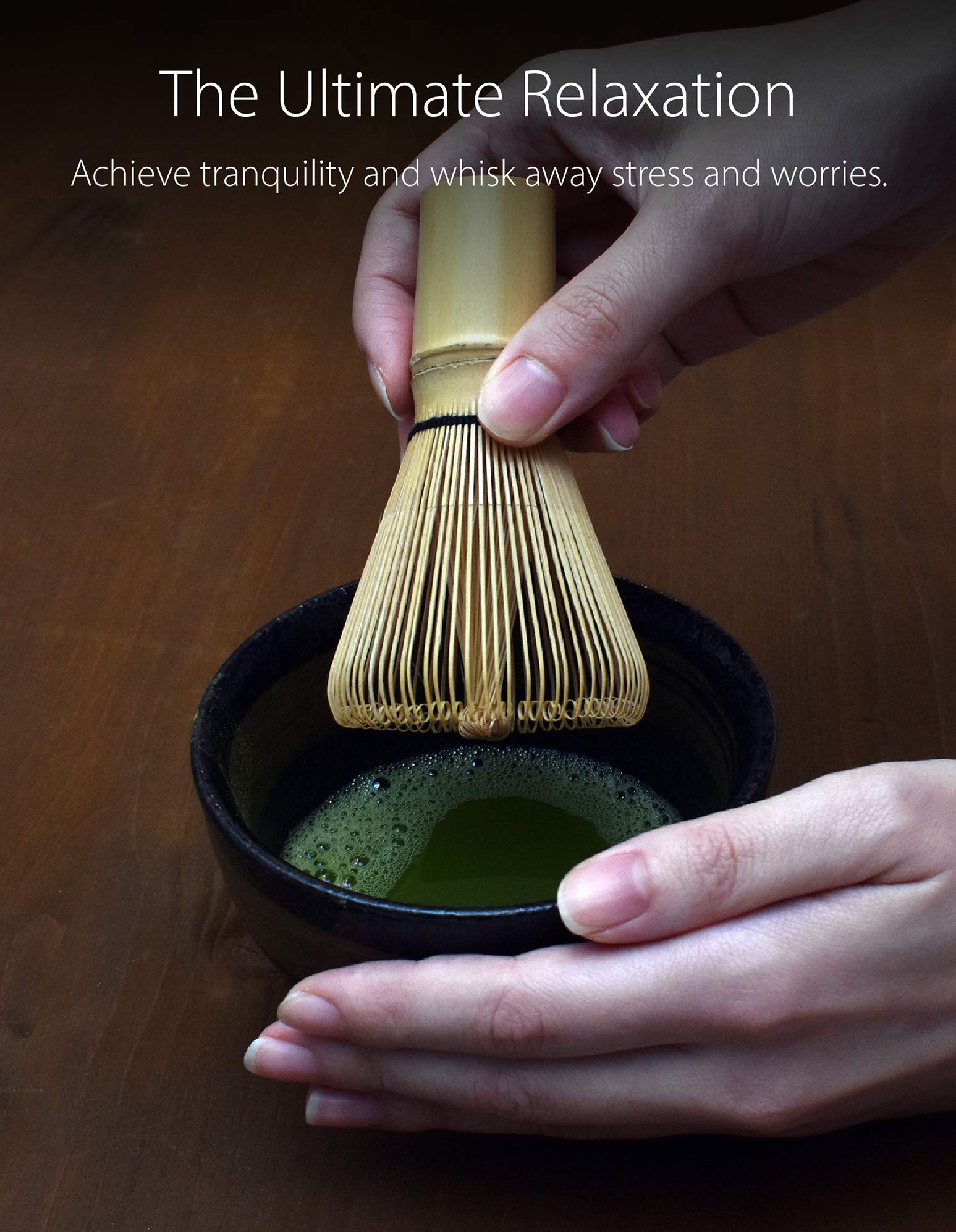 Apex S.K. Premium Japanese Ceremonial Matcha Green Tea Chawan Bowl Full Kit Matcha Whisk Set With Accessories And Tools Bamboo C