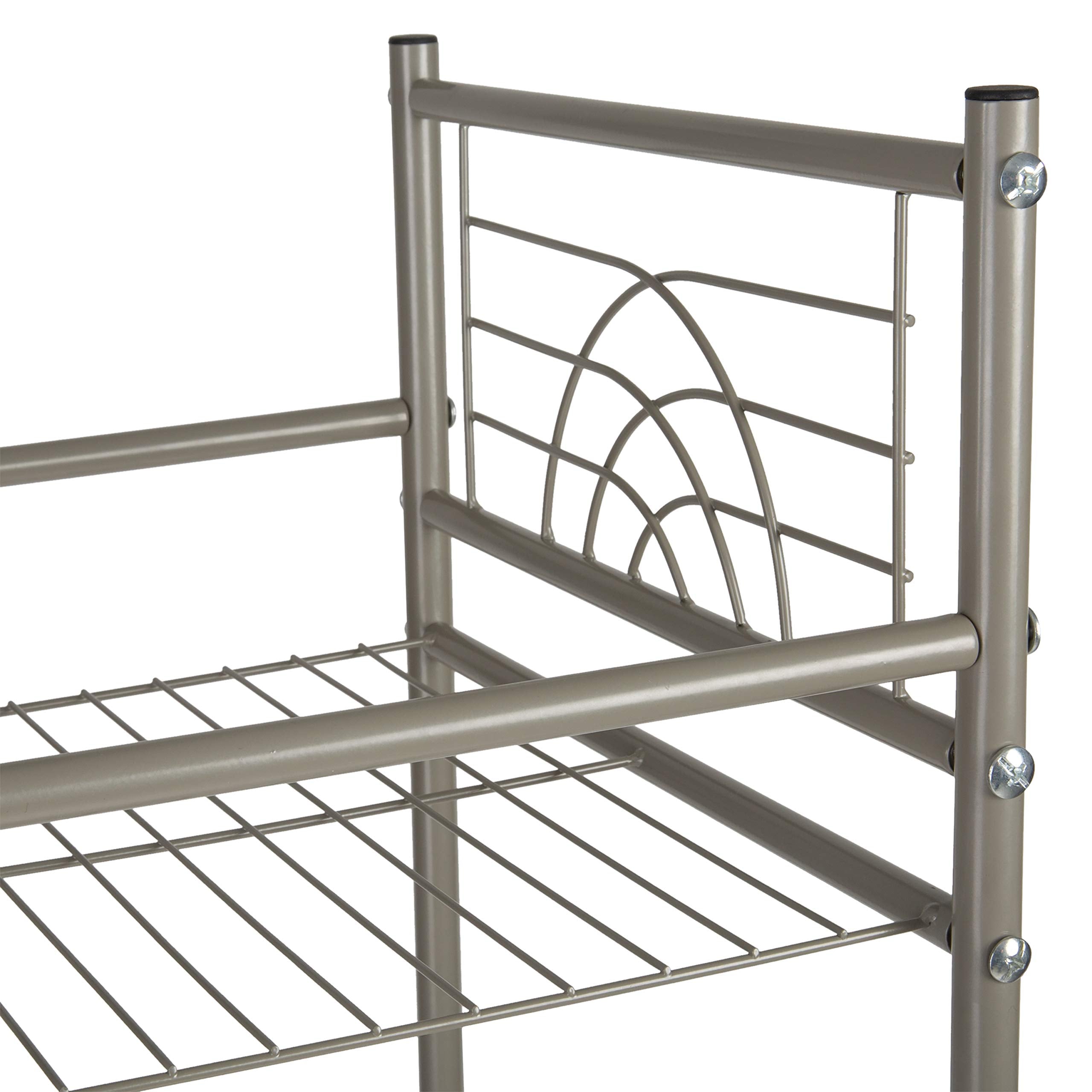 Bath Bliss 5 Tier Storage Shelf | 13''X 11.6''X 58.5'' | Freestanding | Bathroom Storage | Rust Resistant | Easy Assemble | Sati