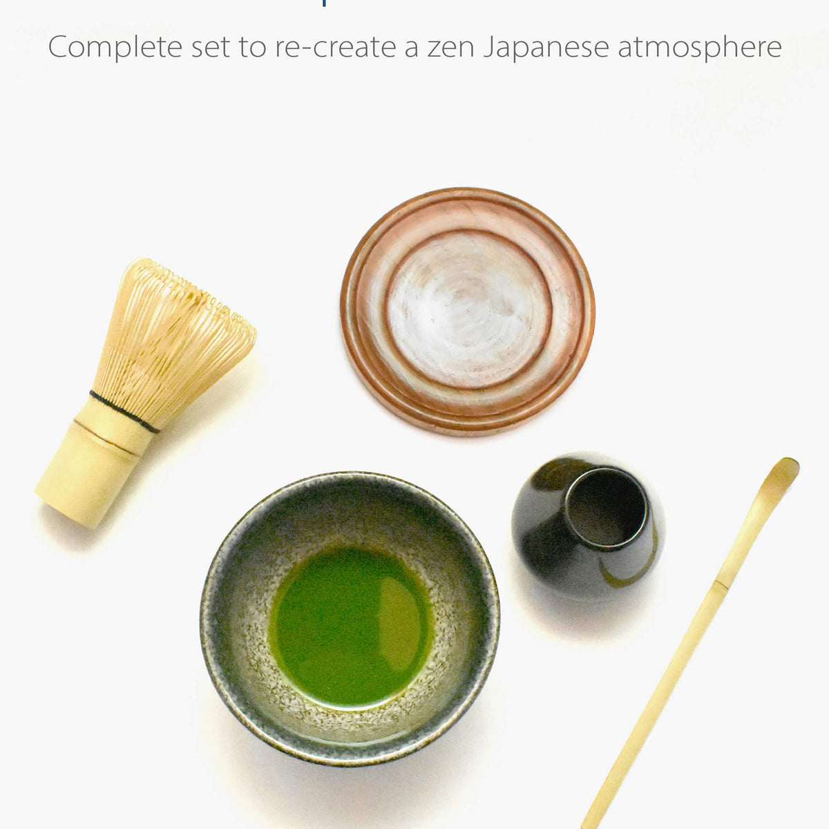 Premium Japanese Ceremonial Matcha Green Tea Chawan Bowl Full Kit Matc ...