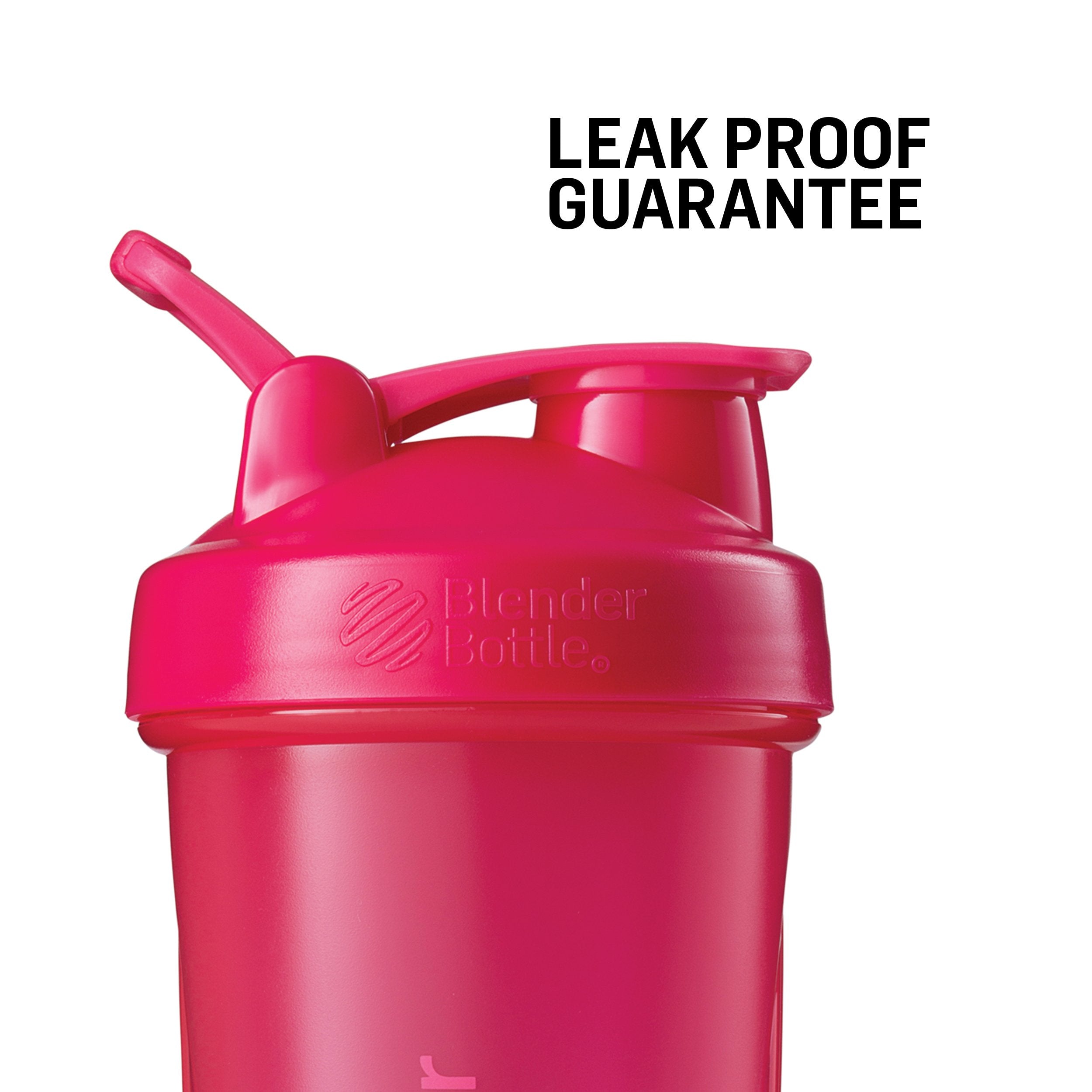 Blenderbottle Classic Shaker Bottle Perfect For Protein Shakes And Pre Workout, 28-Ounce (2 Pack), Clear/Black