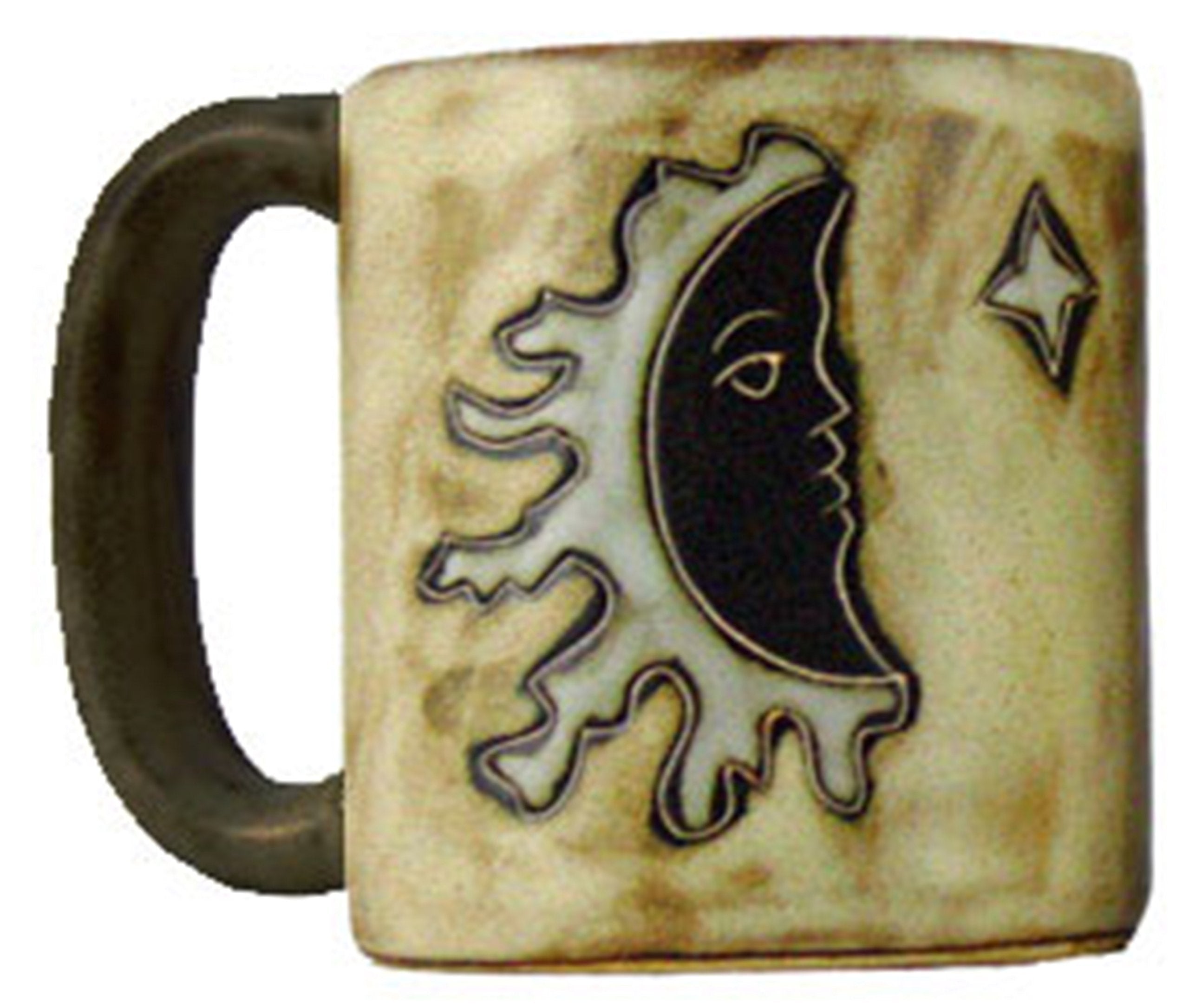 Mara Stoneware Mug - Sun - Moon Tan - 16 oz