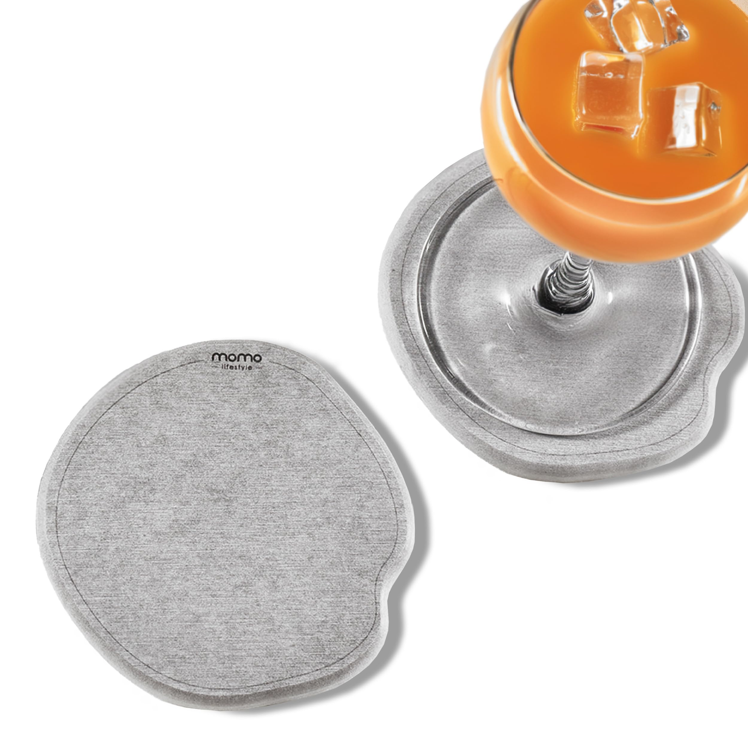 Momo Lifestyle Coasters For Drinks Drycup Stone Coaster Ultra Absorbent Made Of Diatomaceous Earth Ideal For Wooden And Coffee T