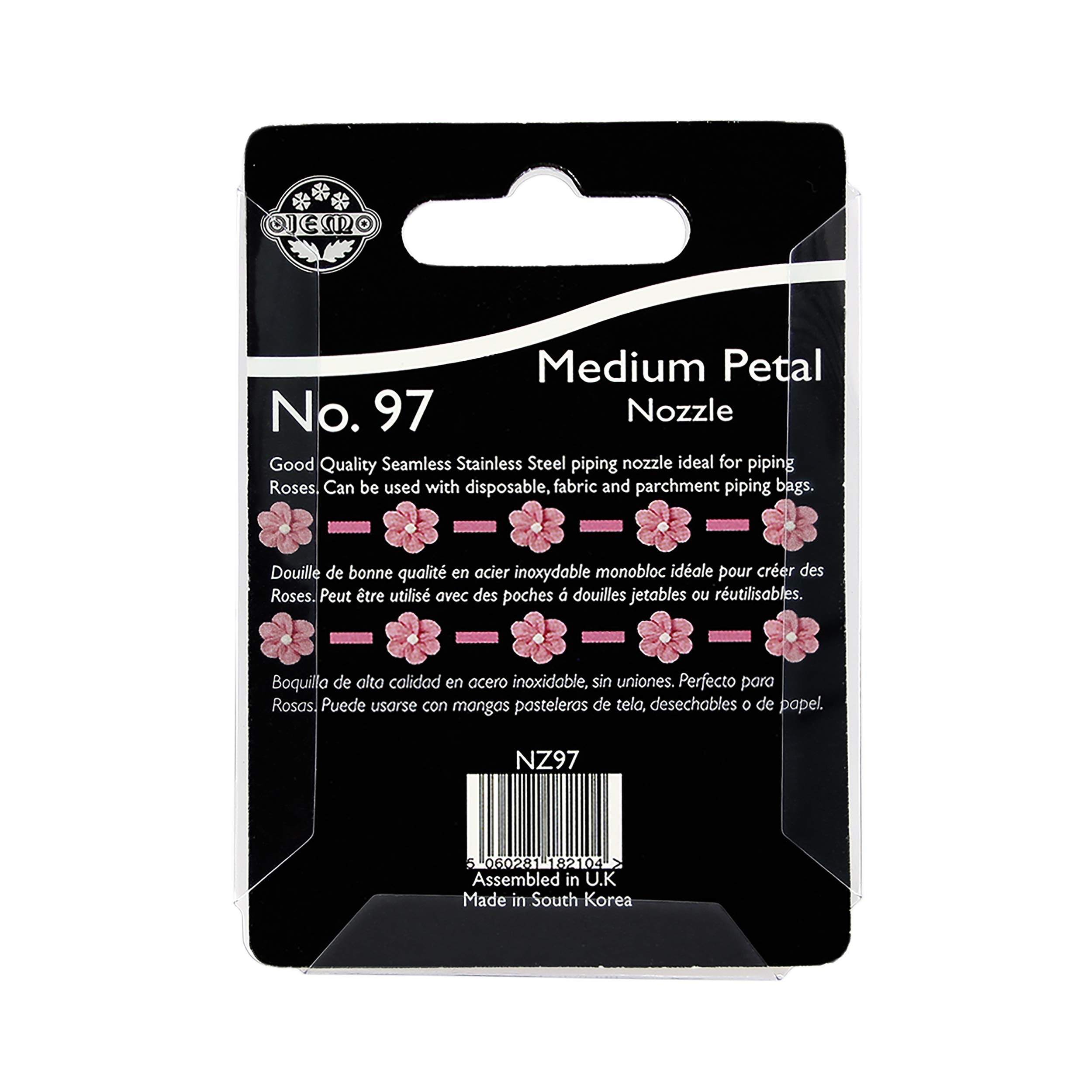 Jem Medium Petal/Ruffle Piping Nozzle Decorating Tip #97