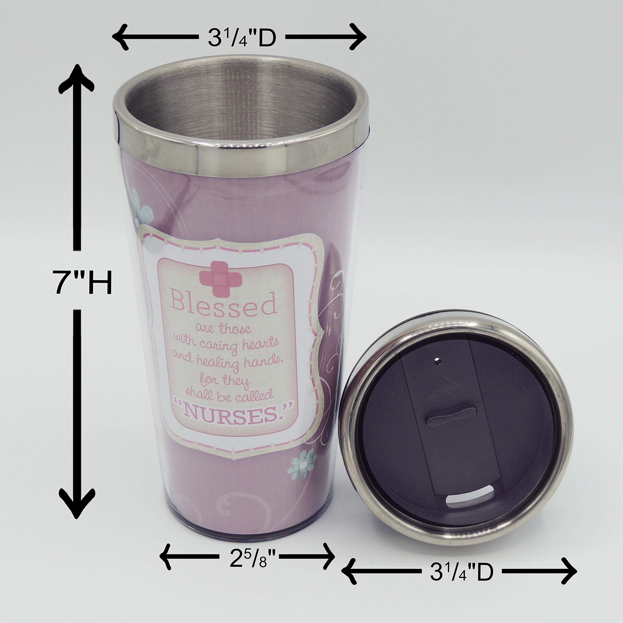 Abbey Gift Nurse Travel Tumbler, 16 Oz
