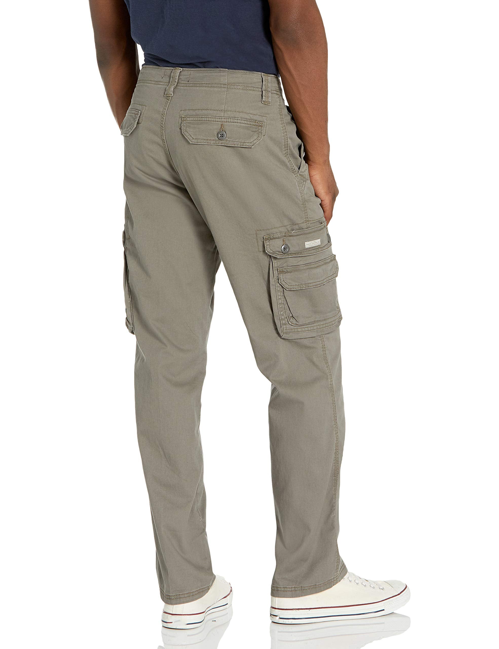 Lee Mens Wyoming Relaxed Fit Cargo Pant, Sagebrush, 40W X 34L