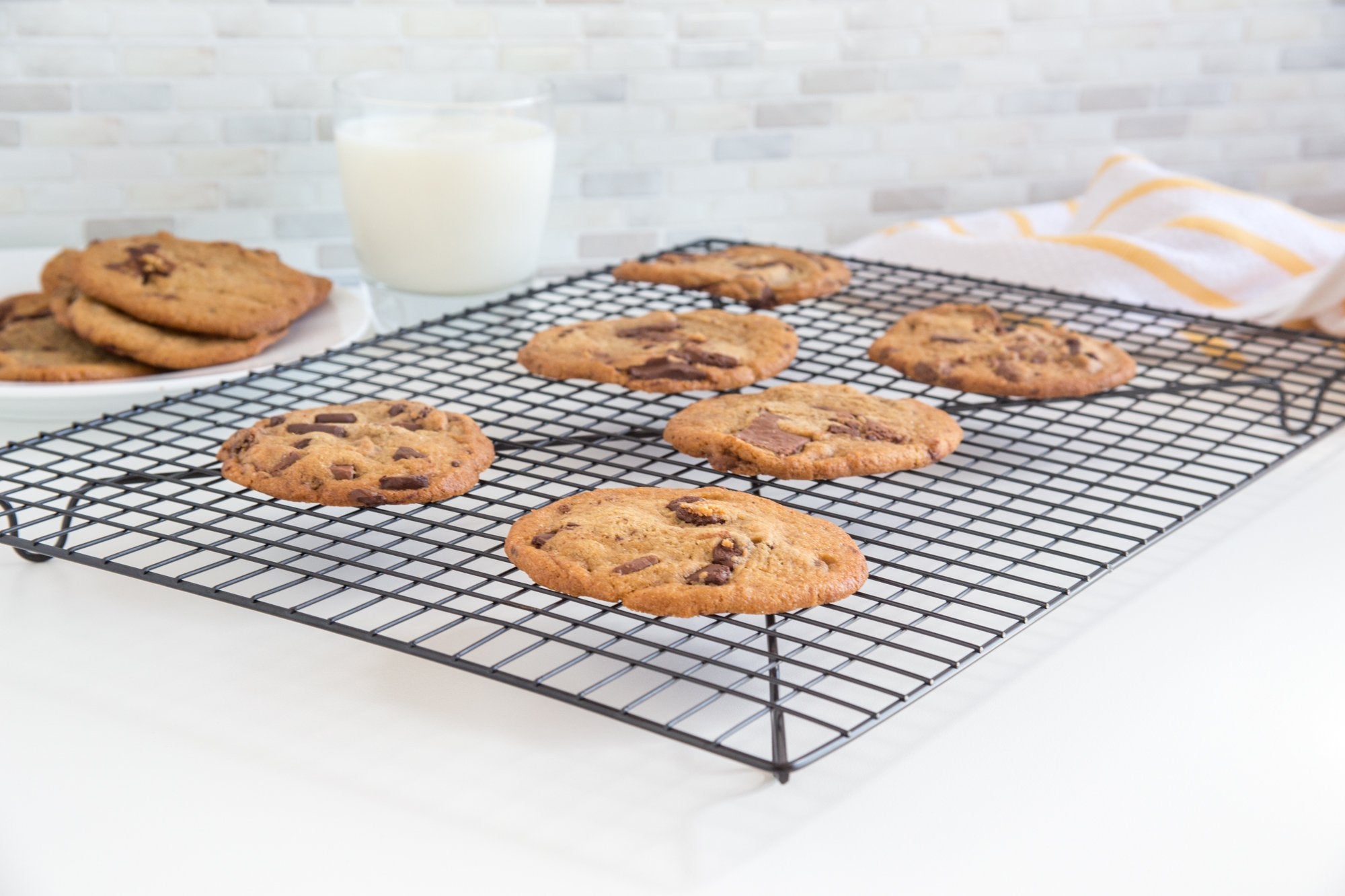 Fox Run Non-Stick Cooling Rack, Iron, 12.5-Inch X 18-Inch