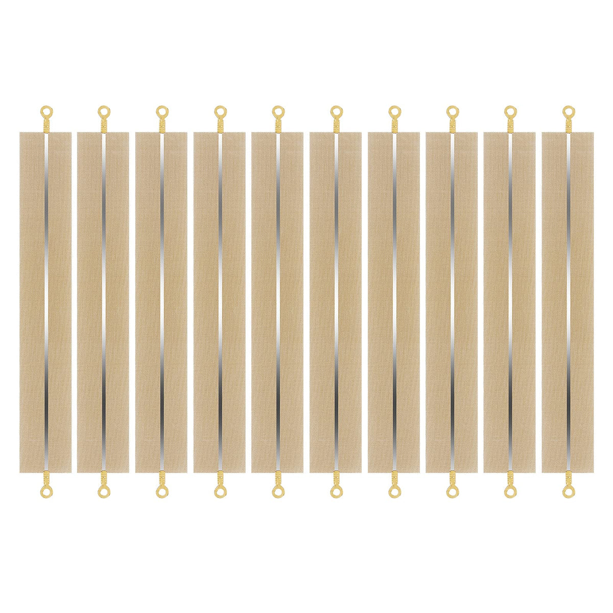 10 Pieces Impulse Sealer Replacement Parts 8 Inch Heat Seal Strips Replacement Element Grip Impulse Sealer Heating Element Servi